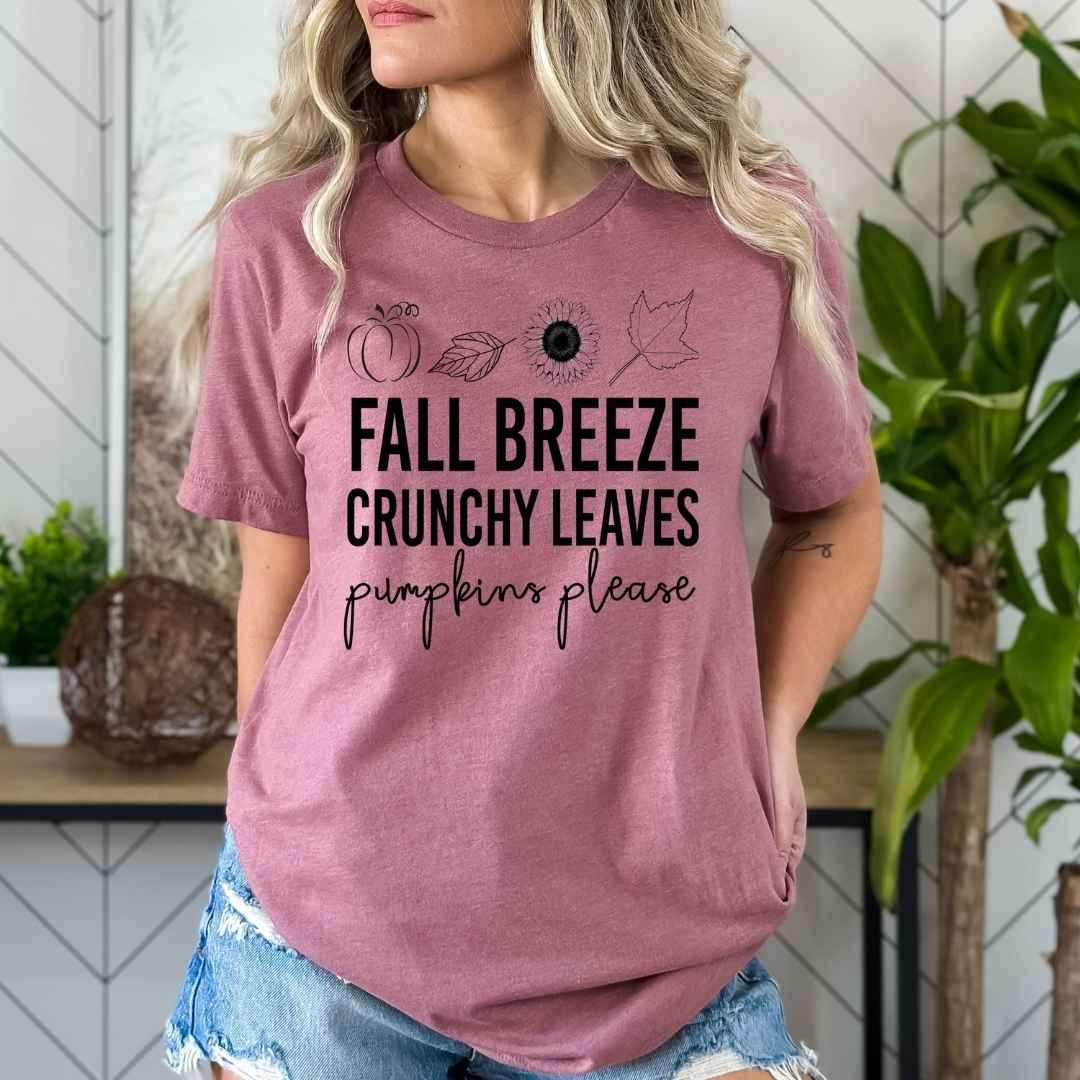 Crunchy Leaves - Bella Canvas