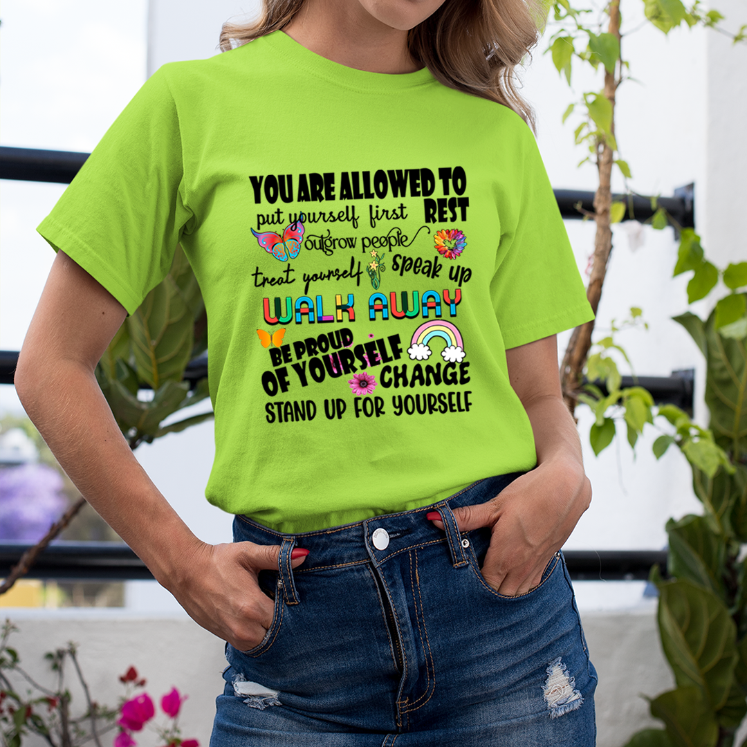 Be Proud Of Yourself- Unisex T-Shirt