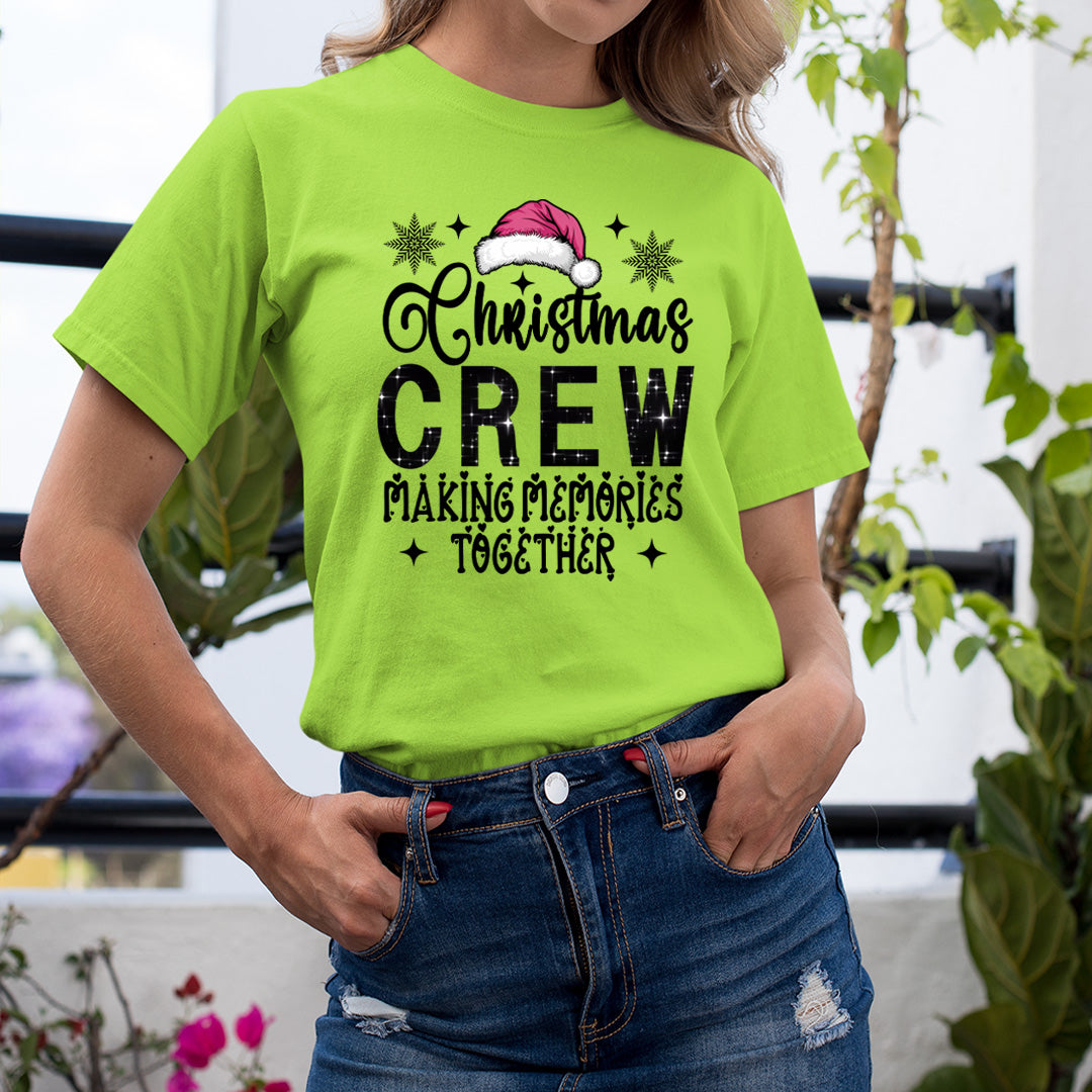 Christmas Crew Making Memories Together - Unisex T-Shirt