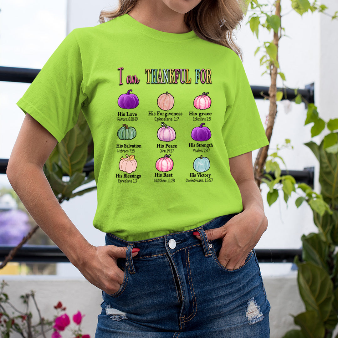 I Am Thankful For - Unisex T-Shirt