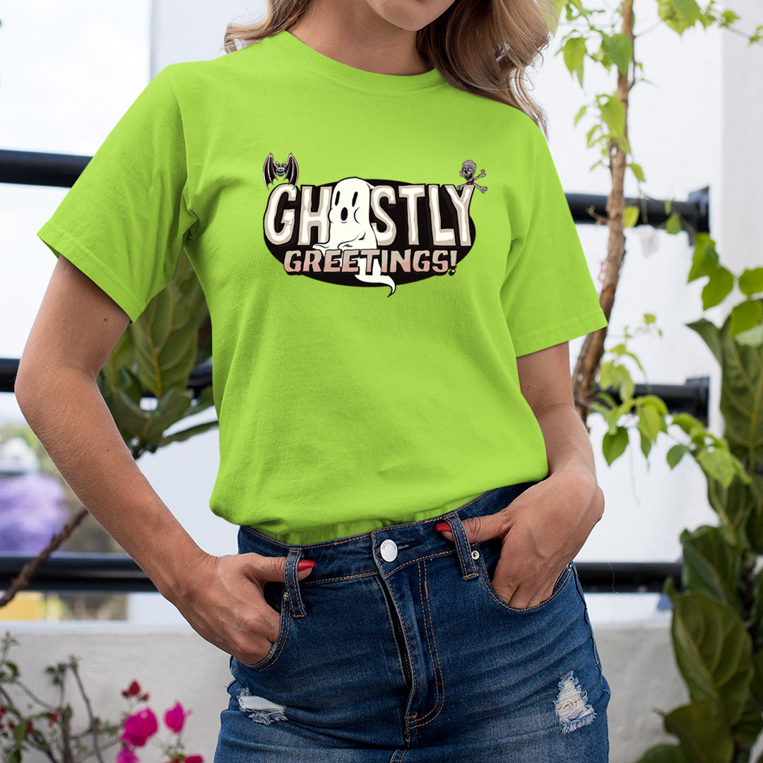 Ghostly Greetings - Unisex T-Shirt