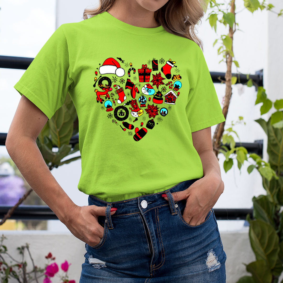 Christmas Heart - Unisex T-Shirt