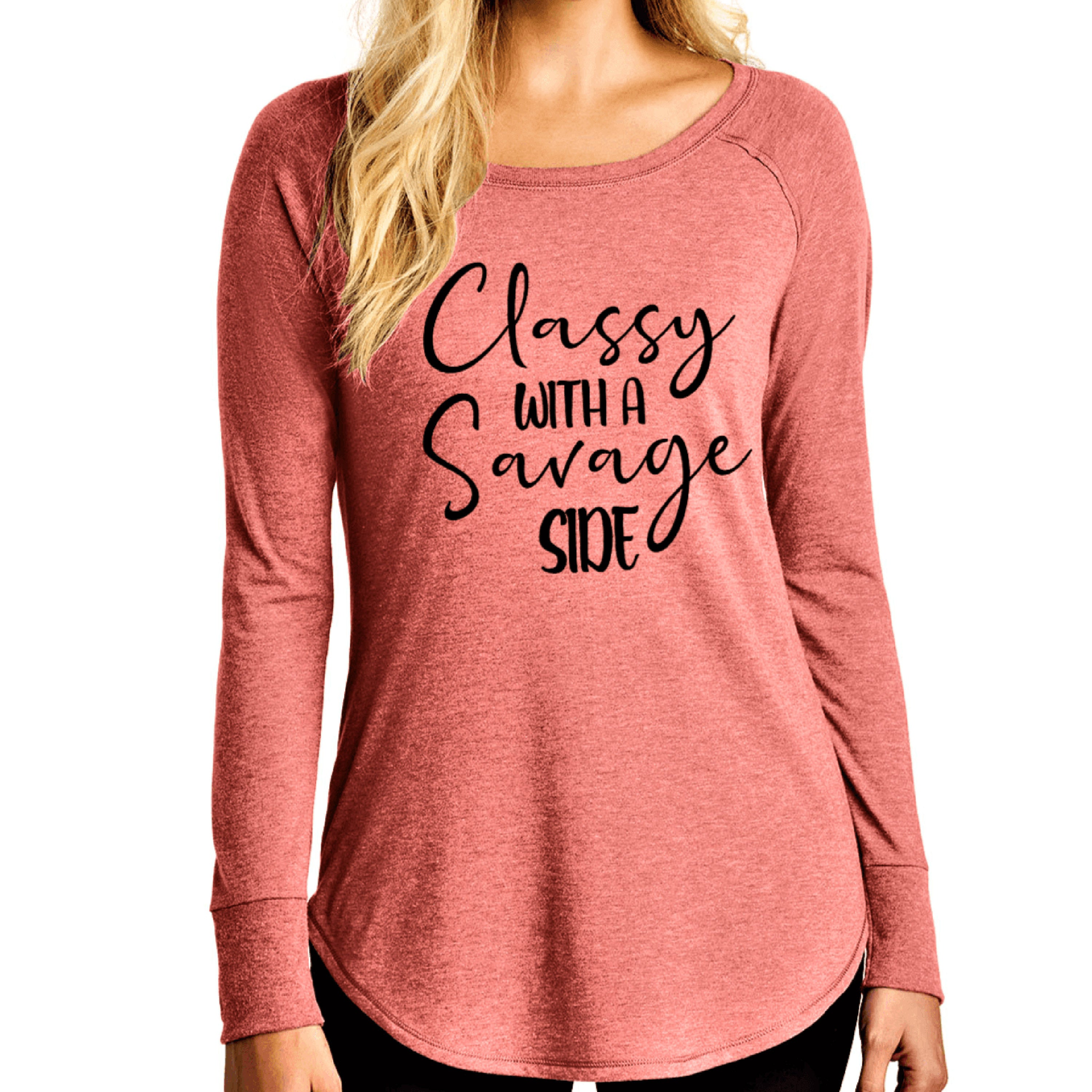 "CLASSY WITH THE SAVAGE"- Long Sleeve.