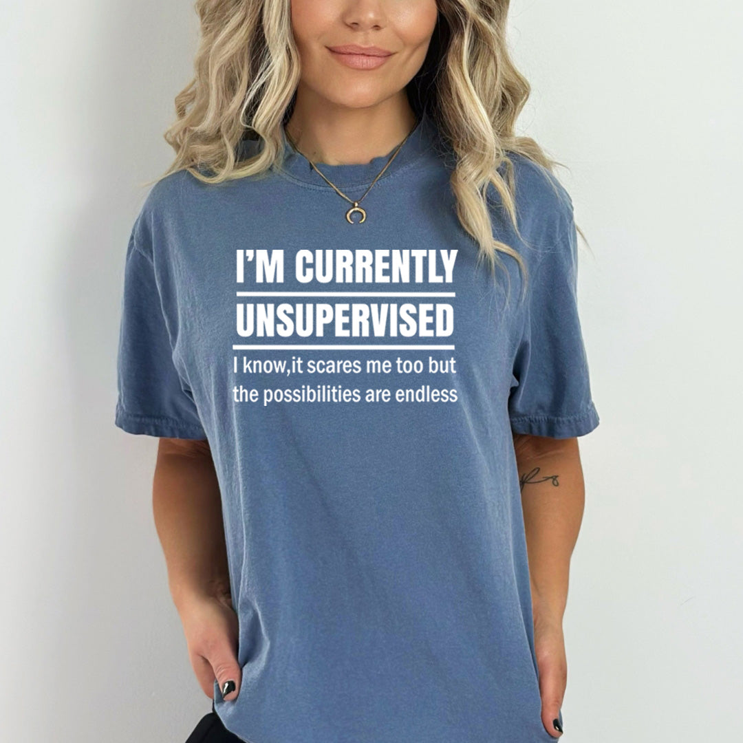 I'm Currently Unsupervised - Bella Canvas