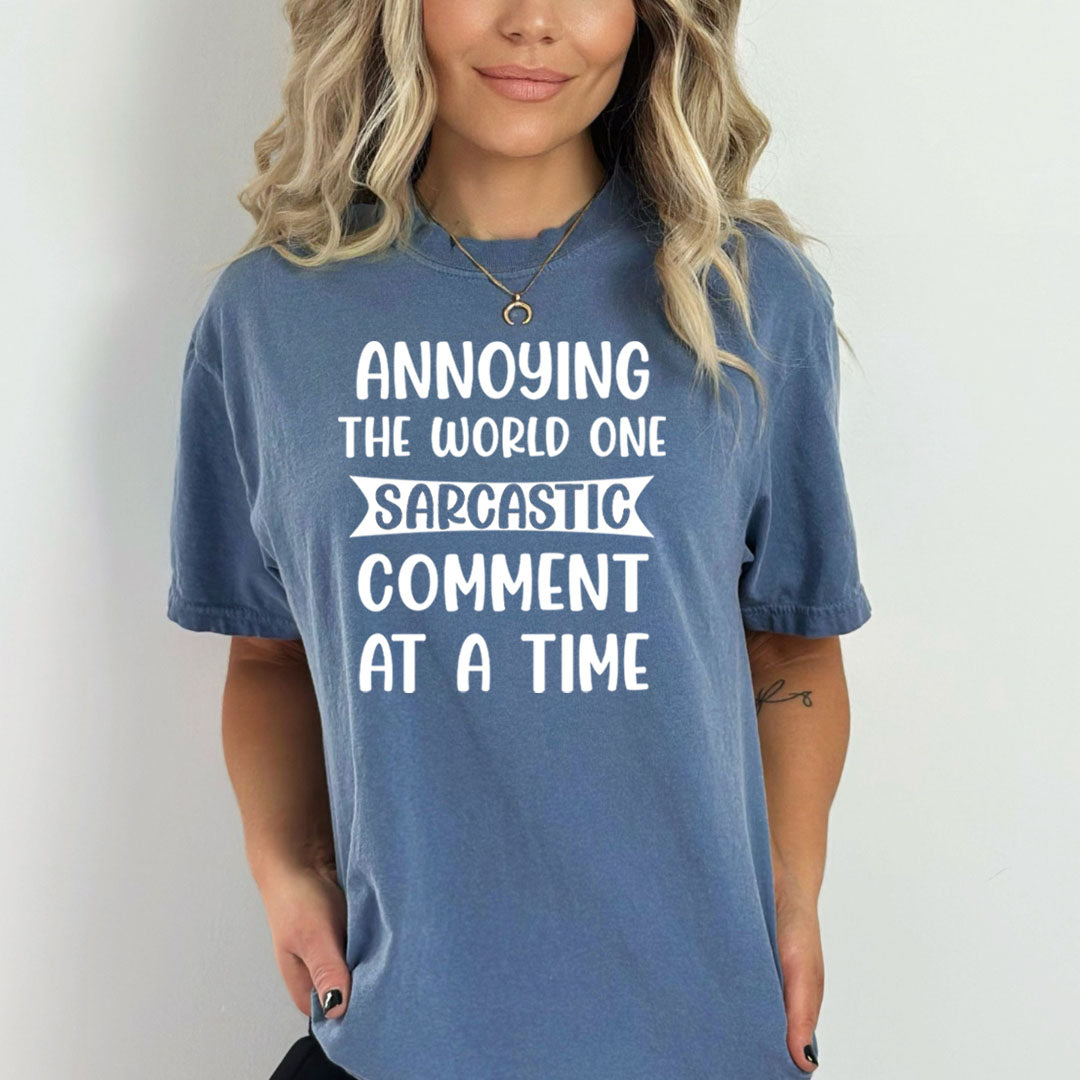 One Sarcastic Comment - Bella canvas