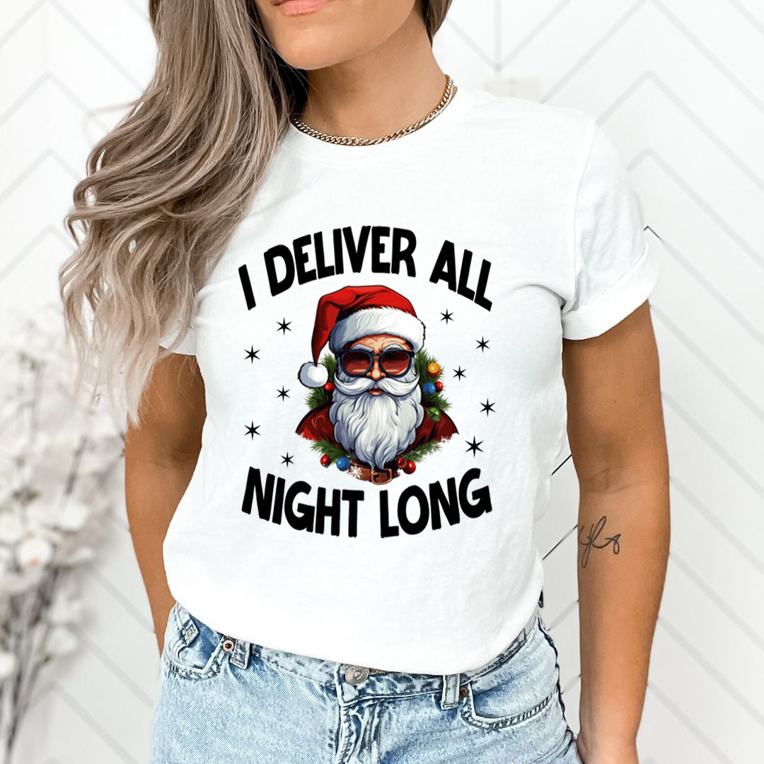 I Deliver All NIght Long - Unisex T-Shirt