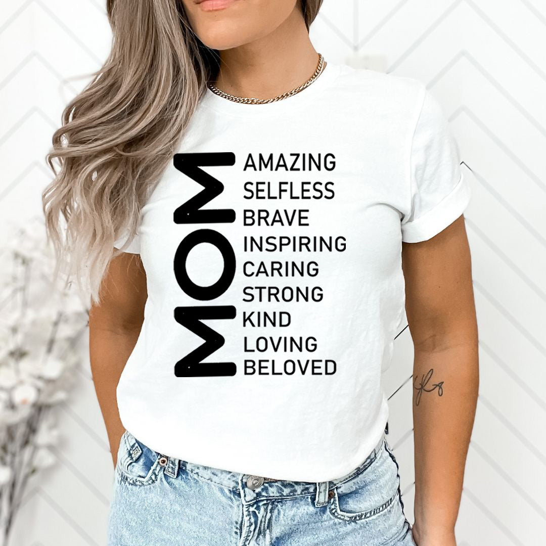 MOM Inspiring Loving  - Unisex T-Shirt