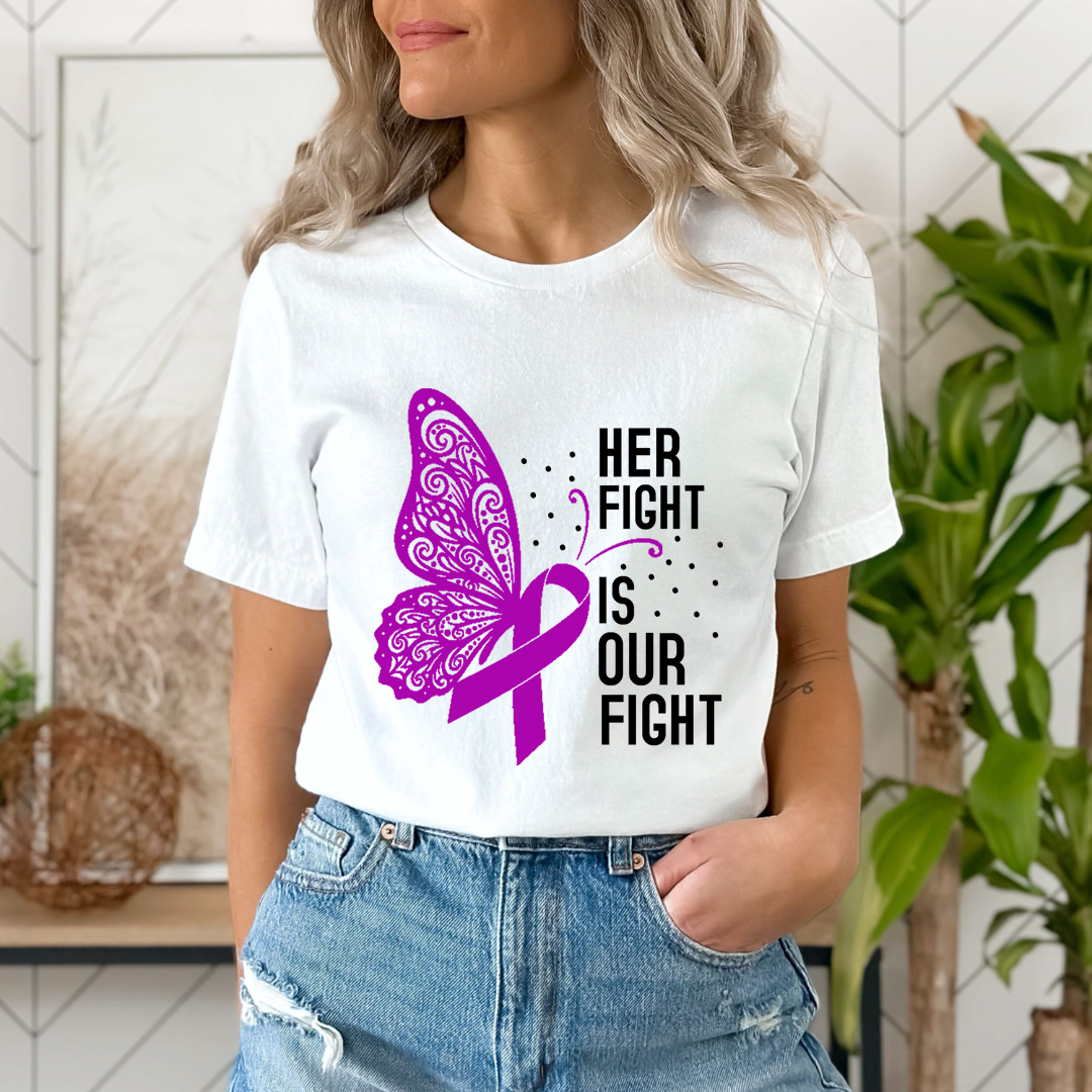 Her Fight Is Our Fight - Unisex T-Shirt