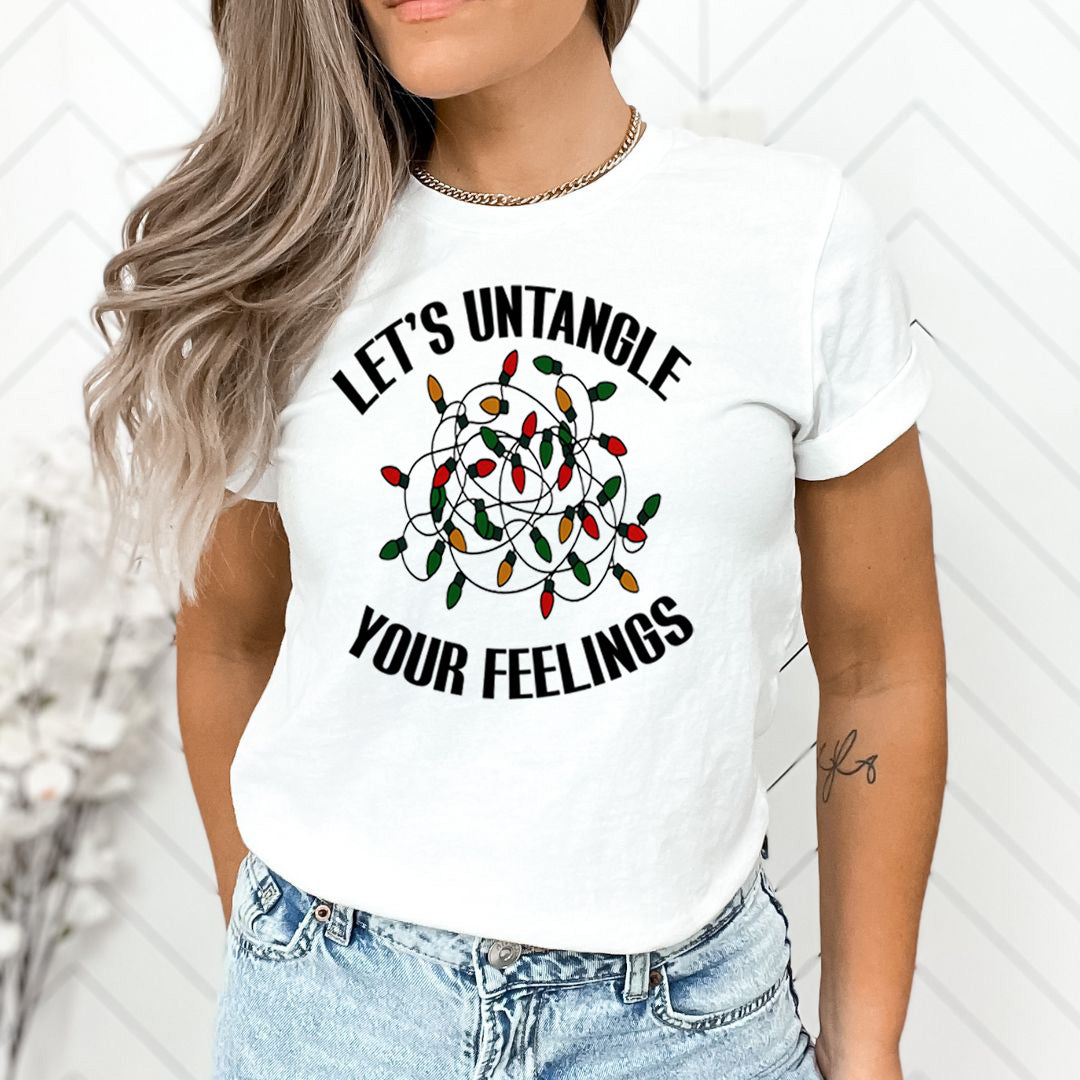 Lets Untangle Your Feelings  - Unisex T-Shirt