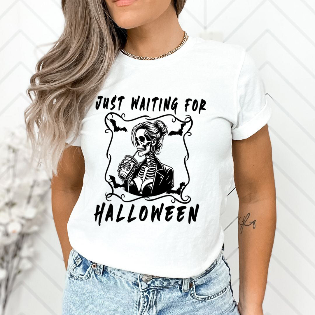 Just Waiting For Halloween - Unisex T-Shirt
