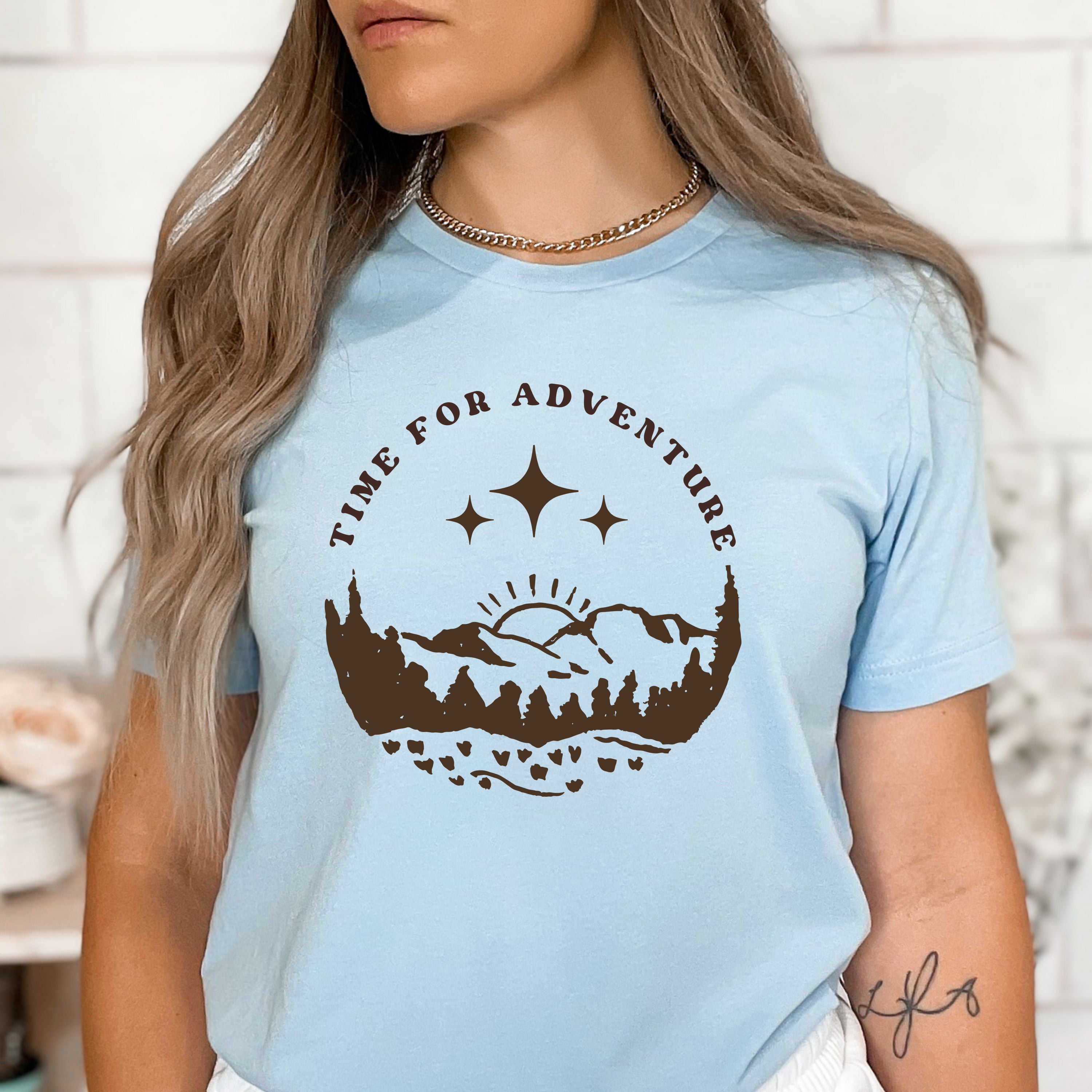 "Time For Adventure" - Bella Canvas T-Shirt