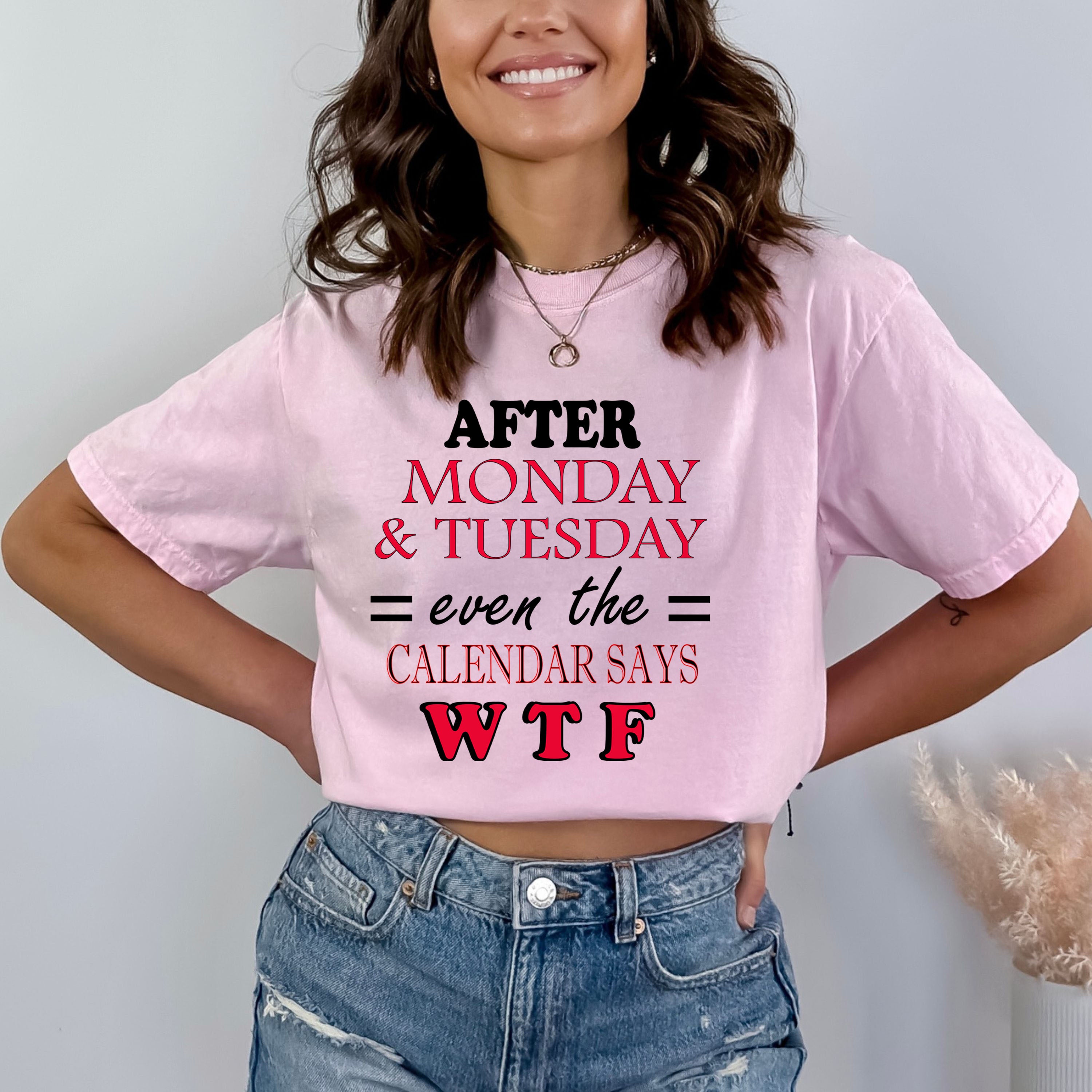 Calendar Say WTF- Bella canvas