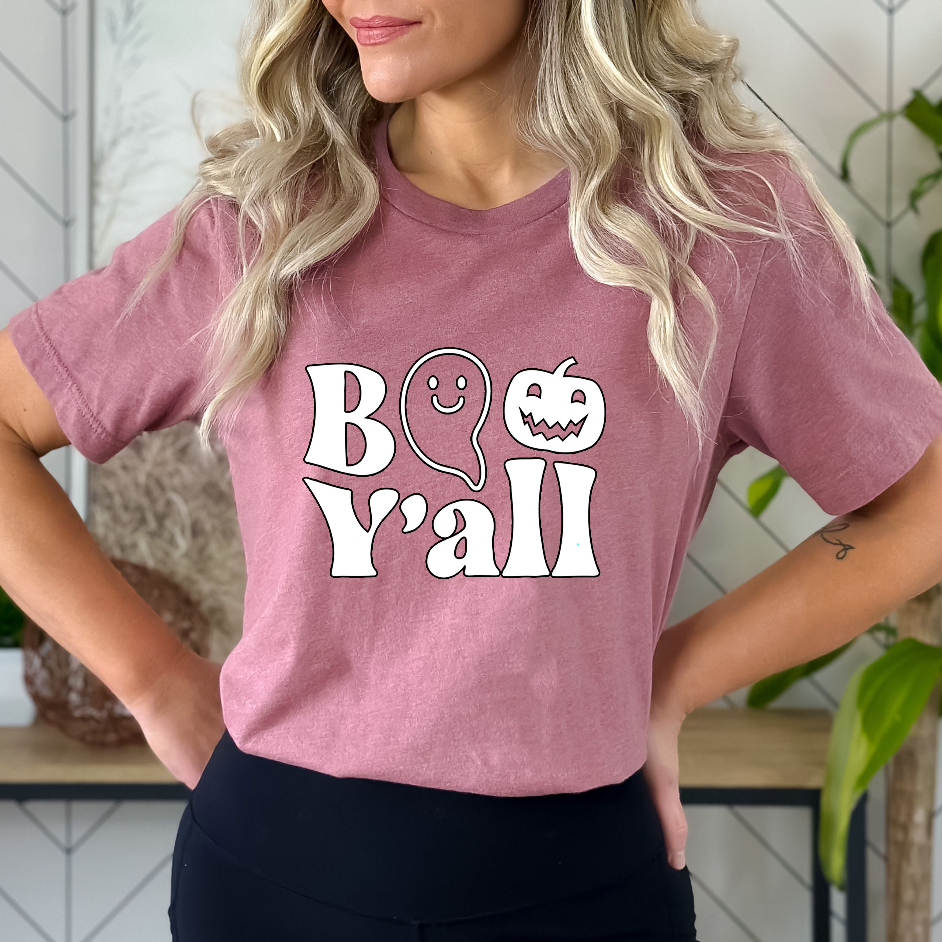 Boo Y'all - Bella canvas