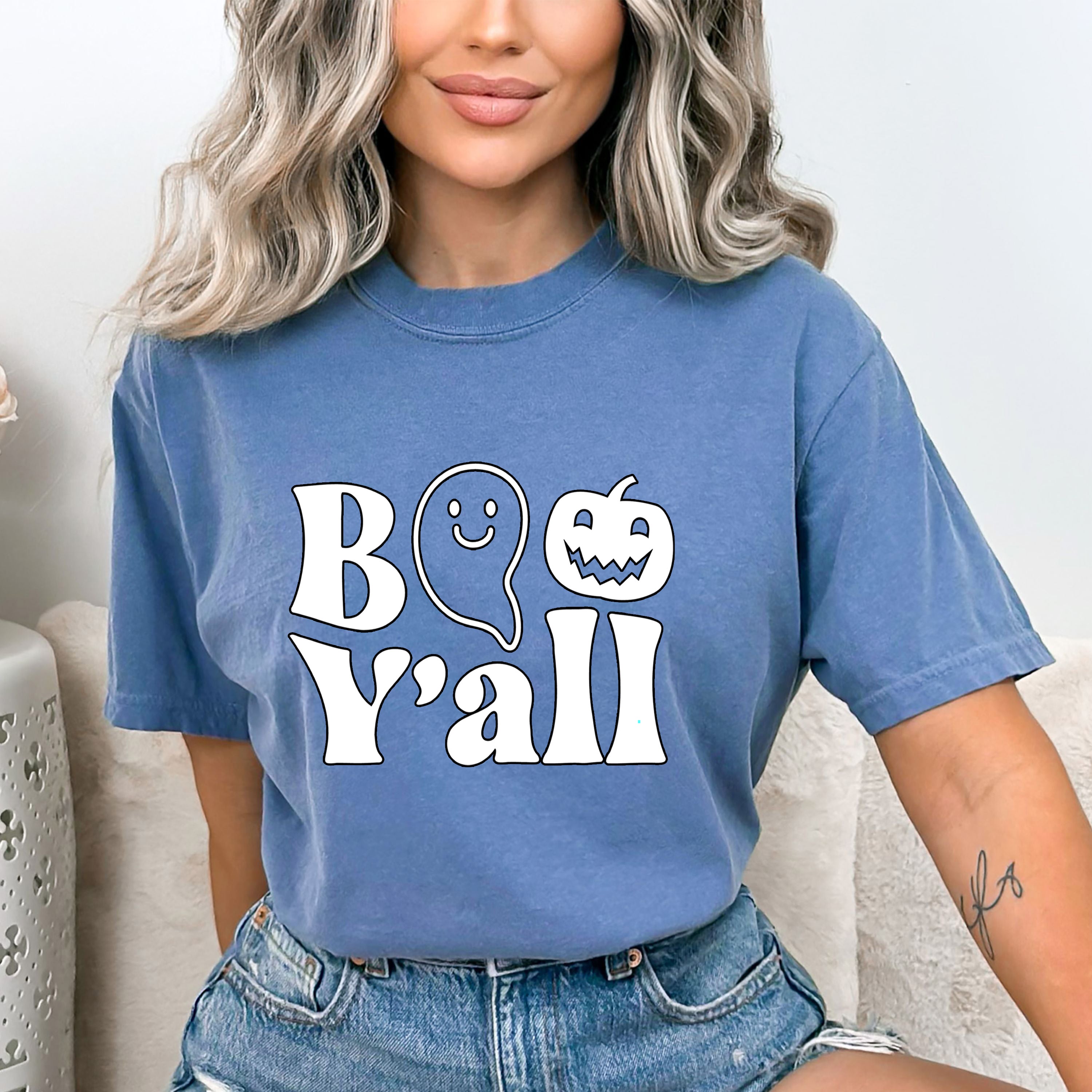 Boo Y'all - Bella canvas