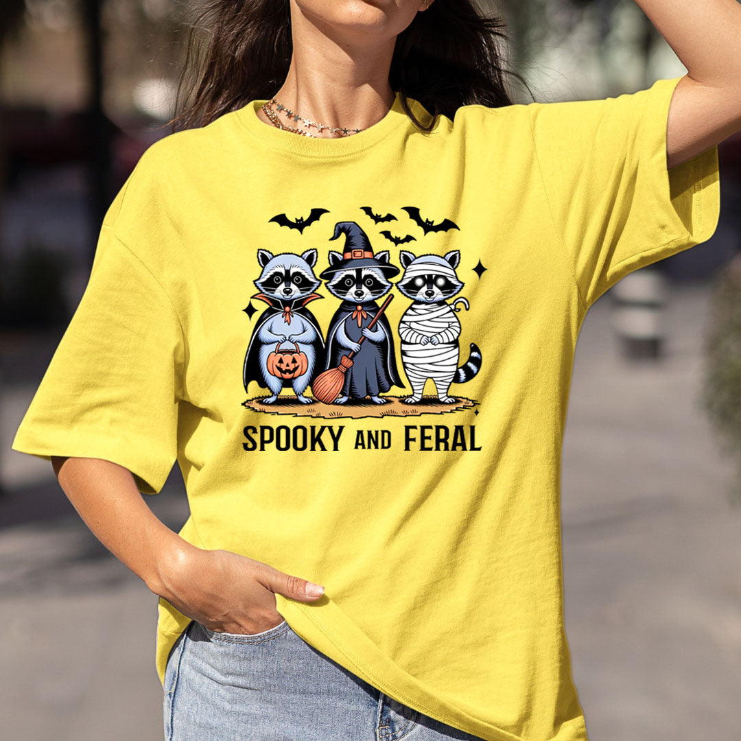 Spooky And Feral - Bella Canvas