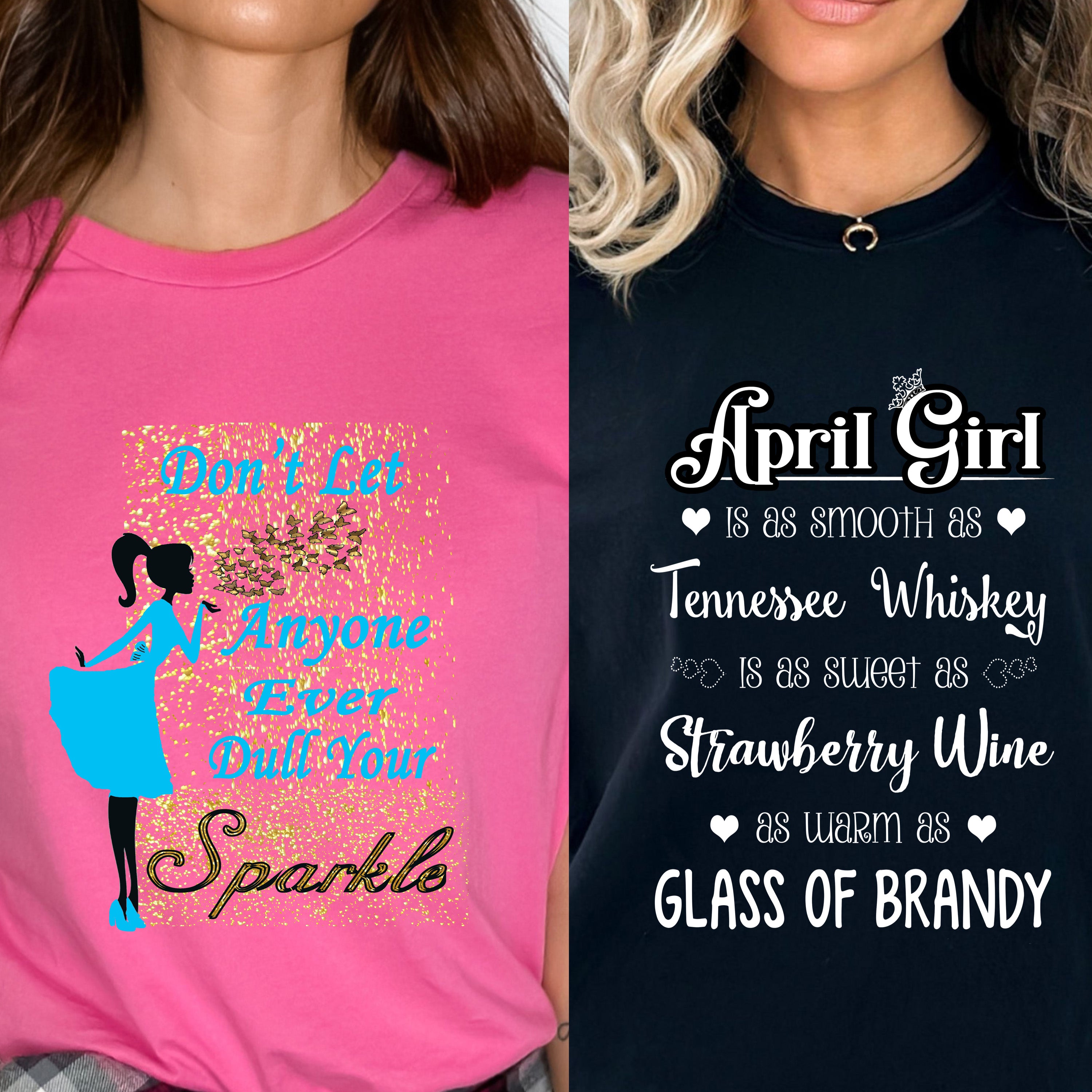 "April -Whiskey & Sparkle -Pack of 2"