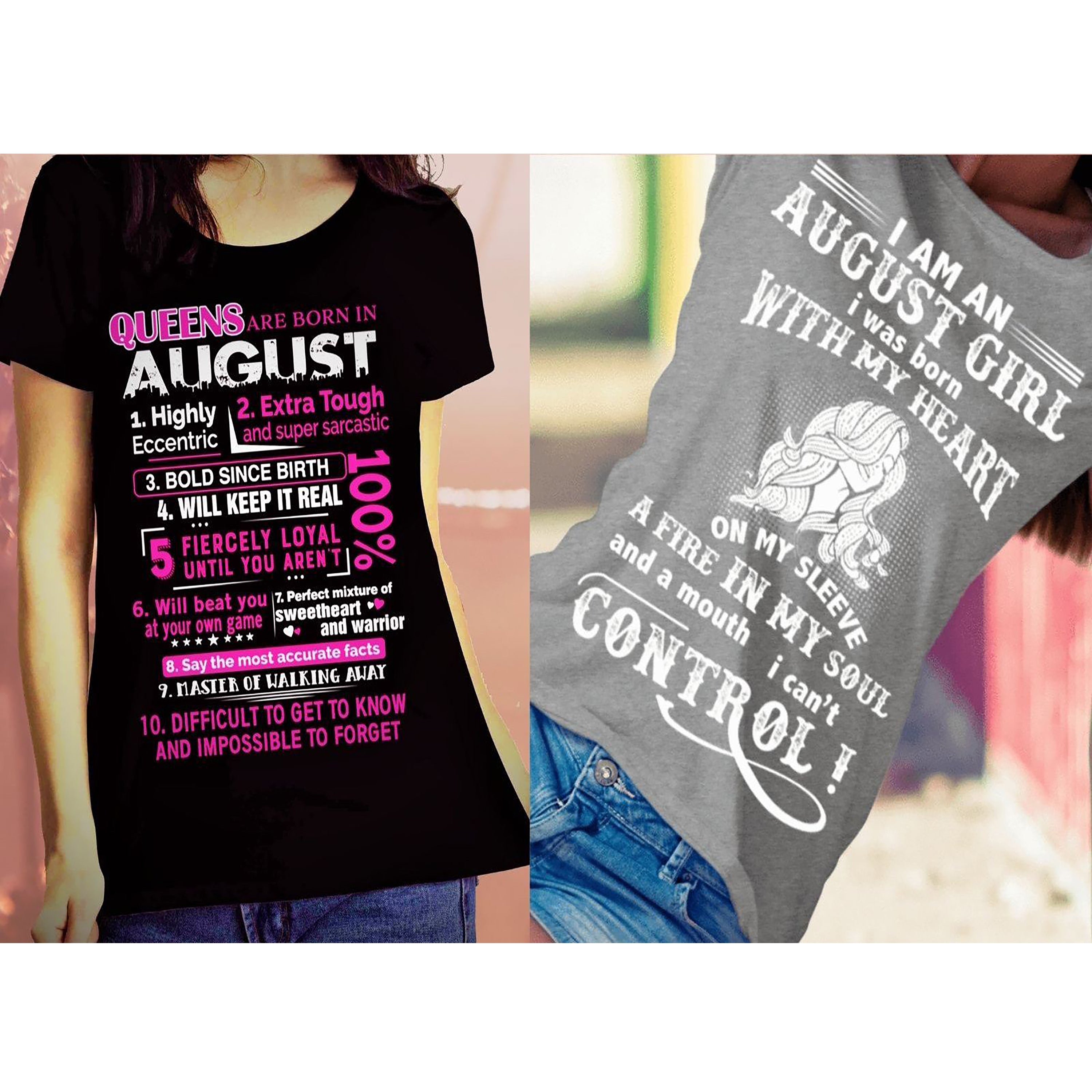 "August Queens + Control-Pack of 2".