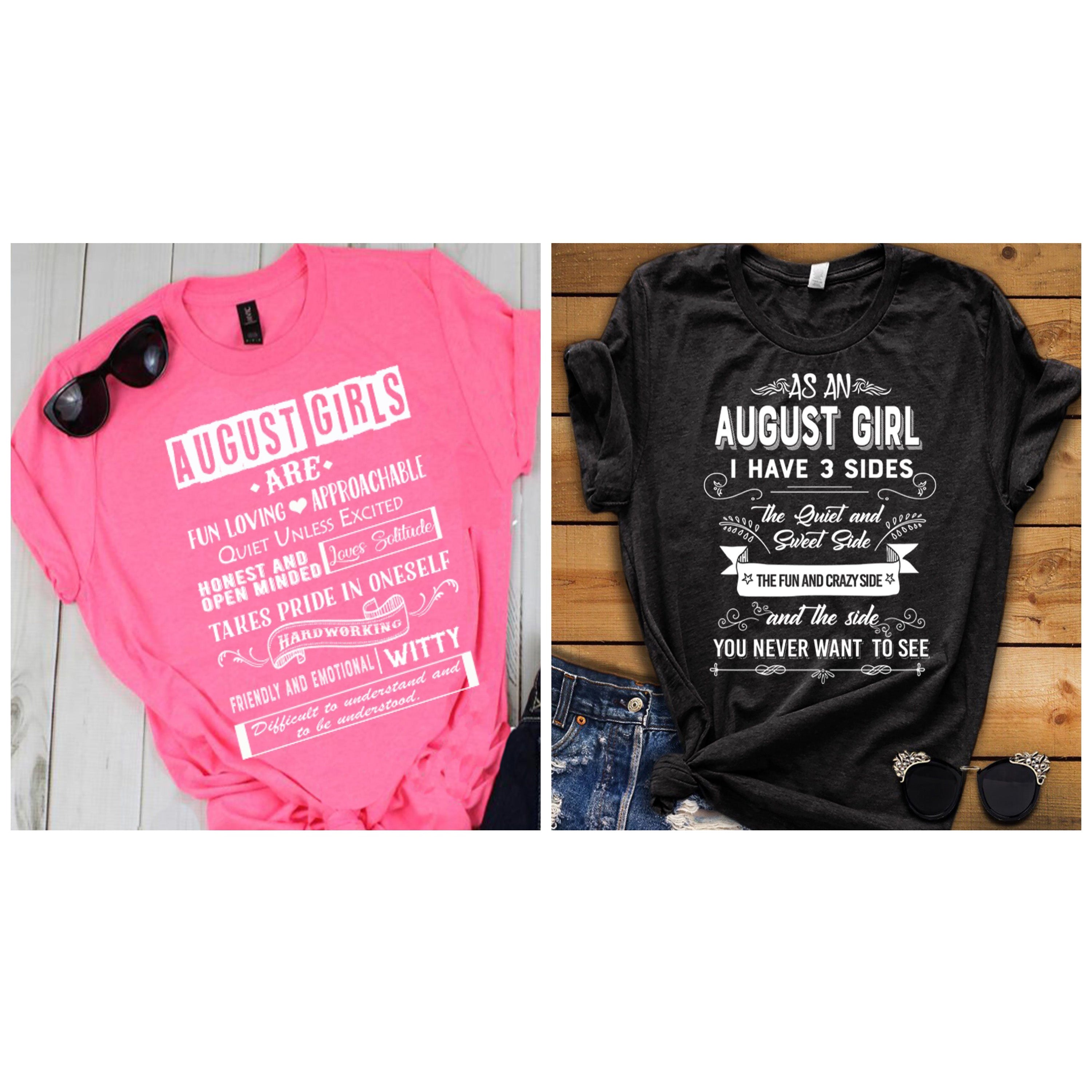 "August -Fun Loving And 3 Sides-Pack of 2"