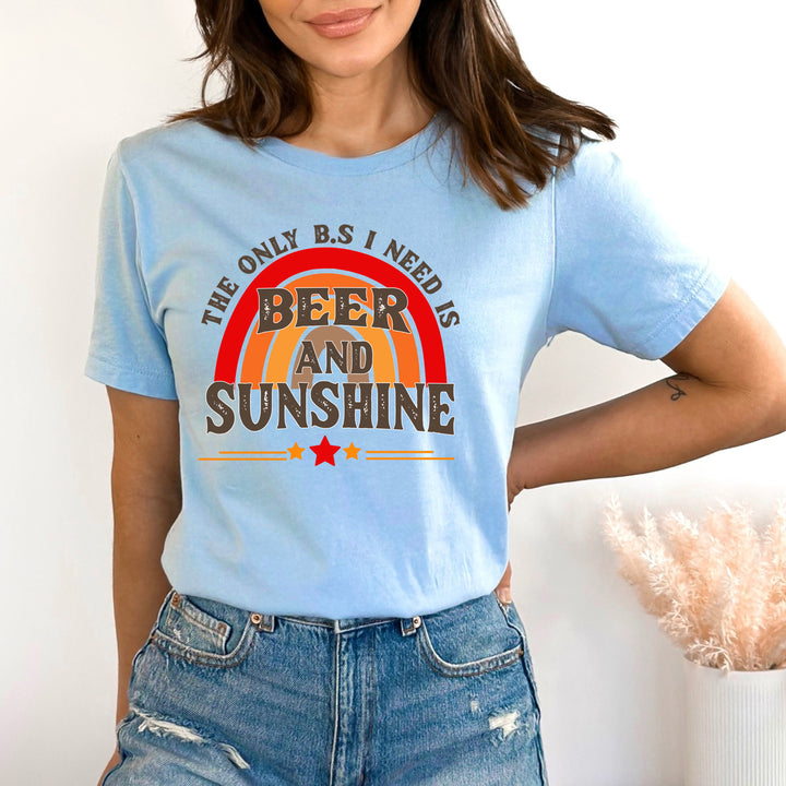 Beer And Sunshine - Bella Canvas