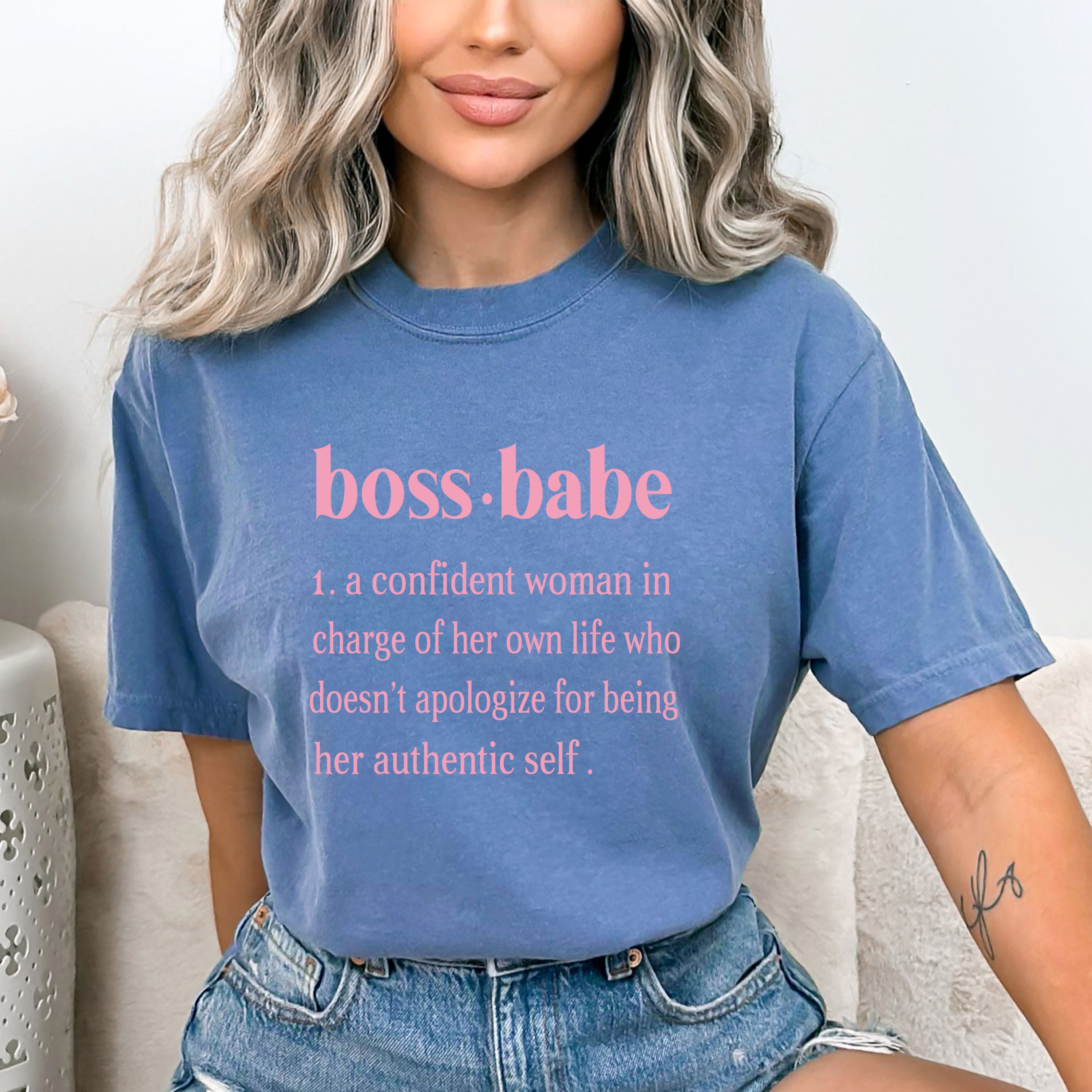 Boss Babe A Confident Women - Bella canvas