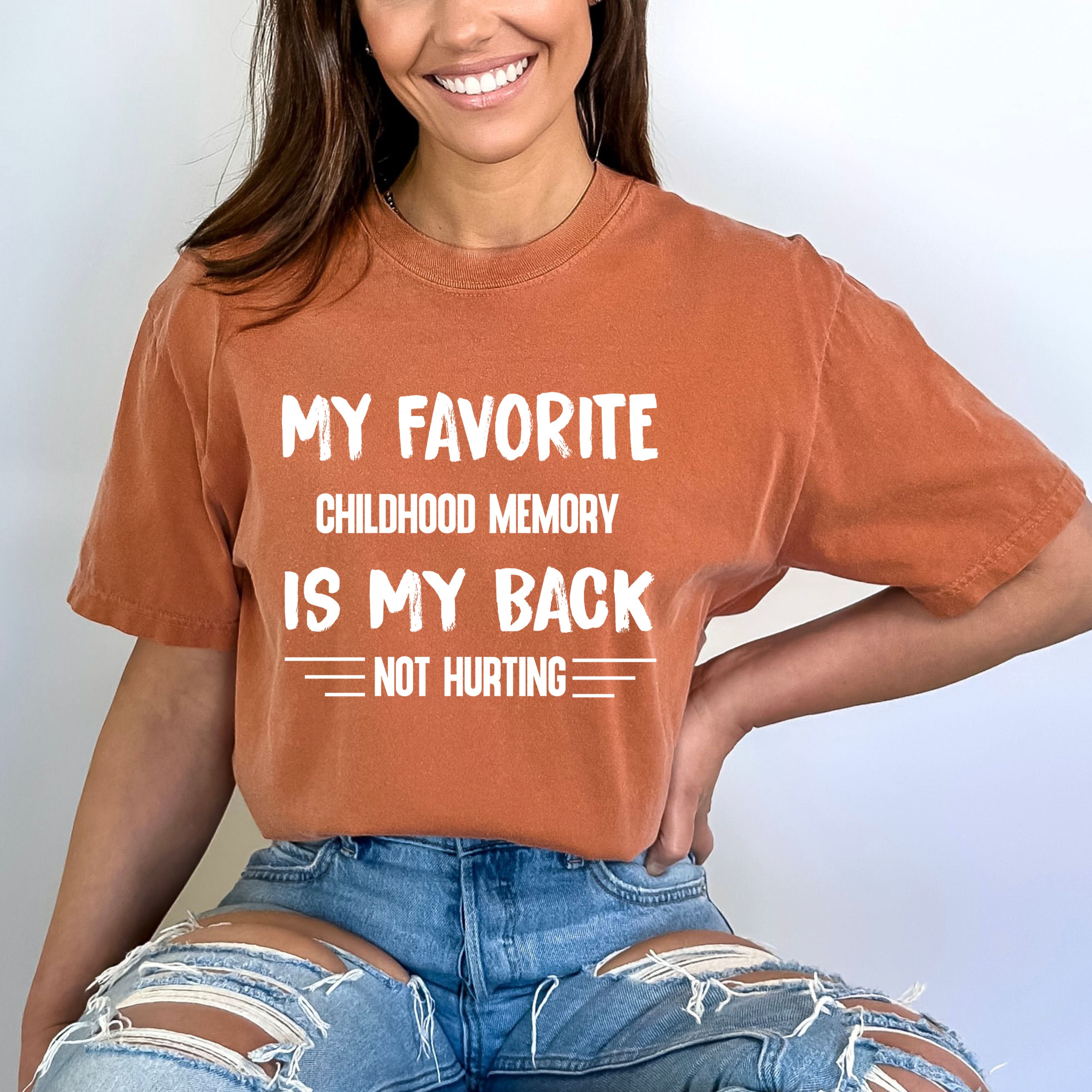 My Back Is Not Hurting - Bella canvas