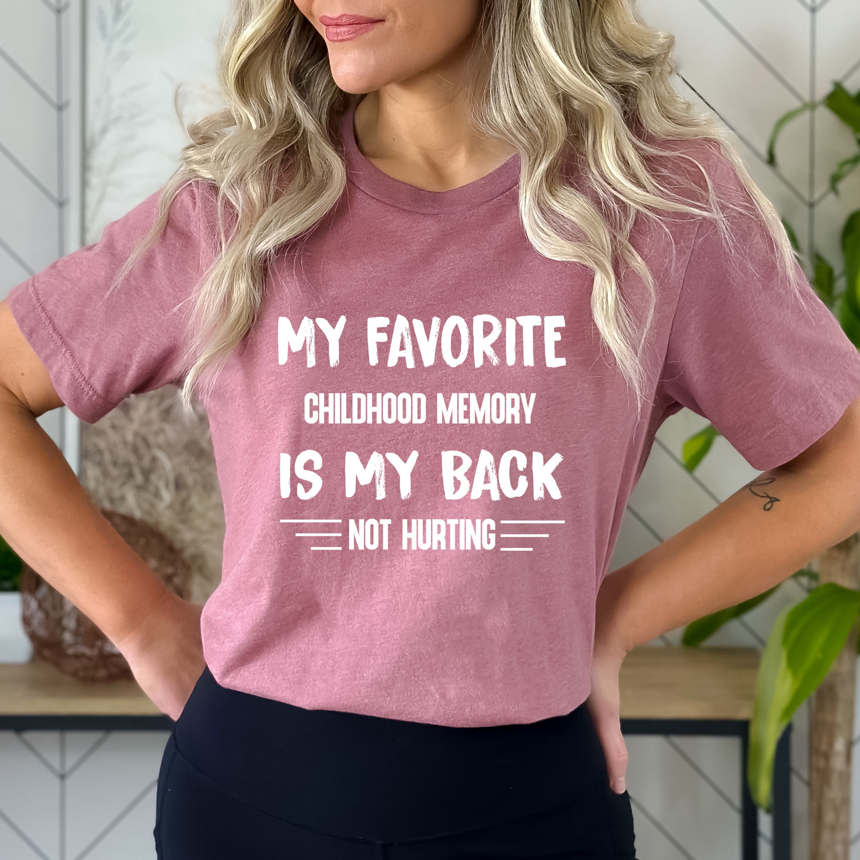 My Back Is Not Hurting - Bella canvas