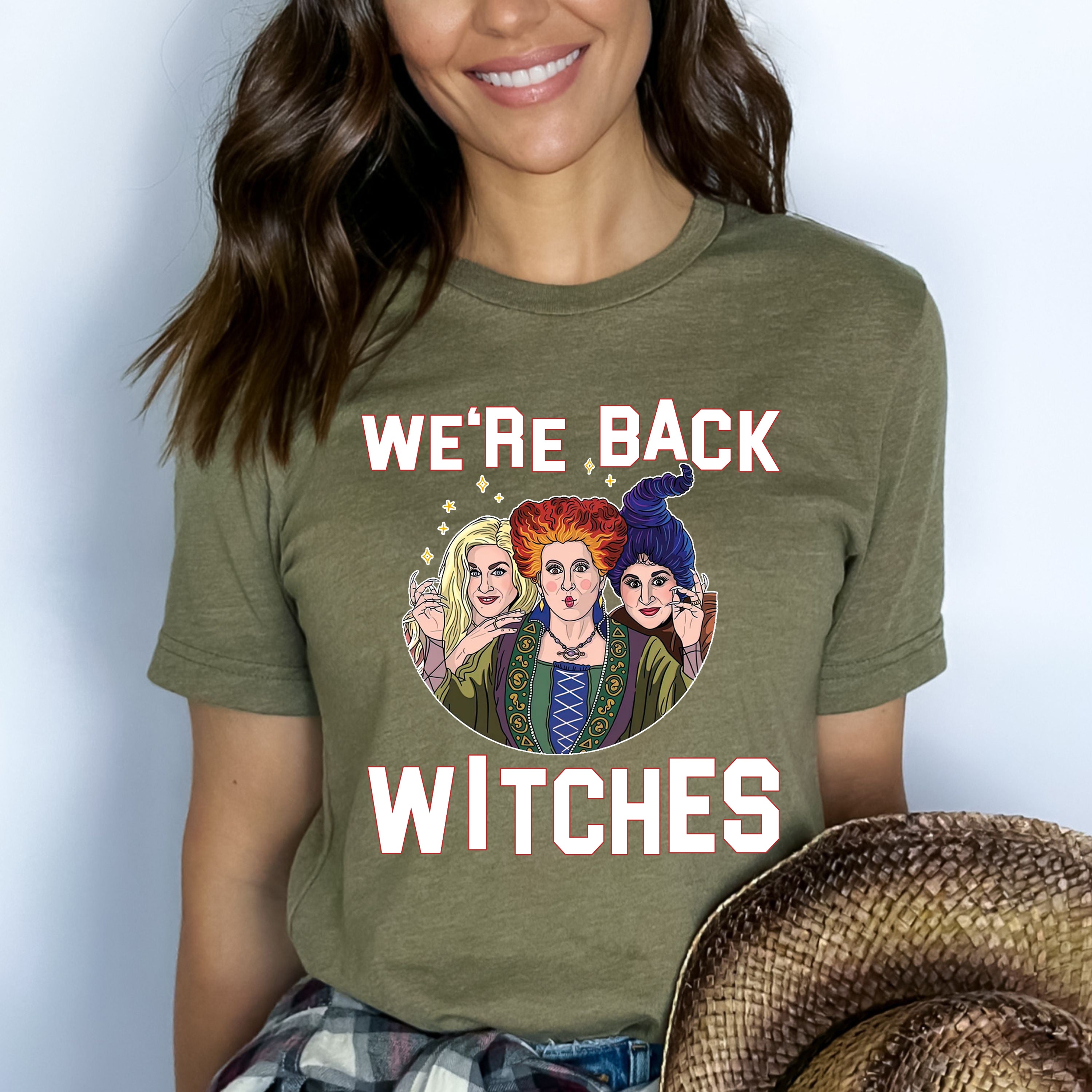 "We're Back Witches" - Bella Canvas T-Shirt