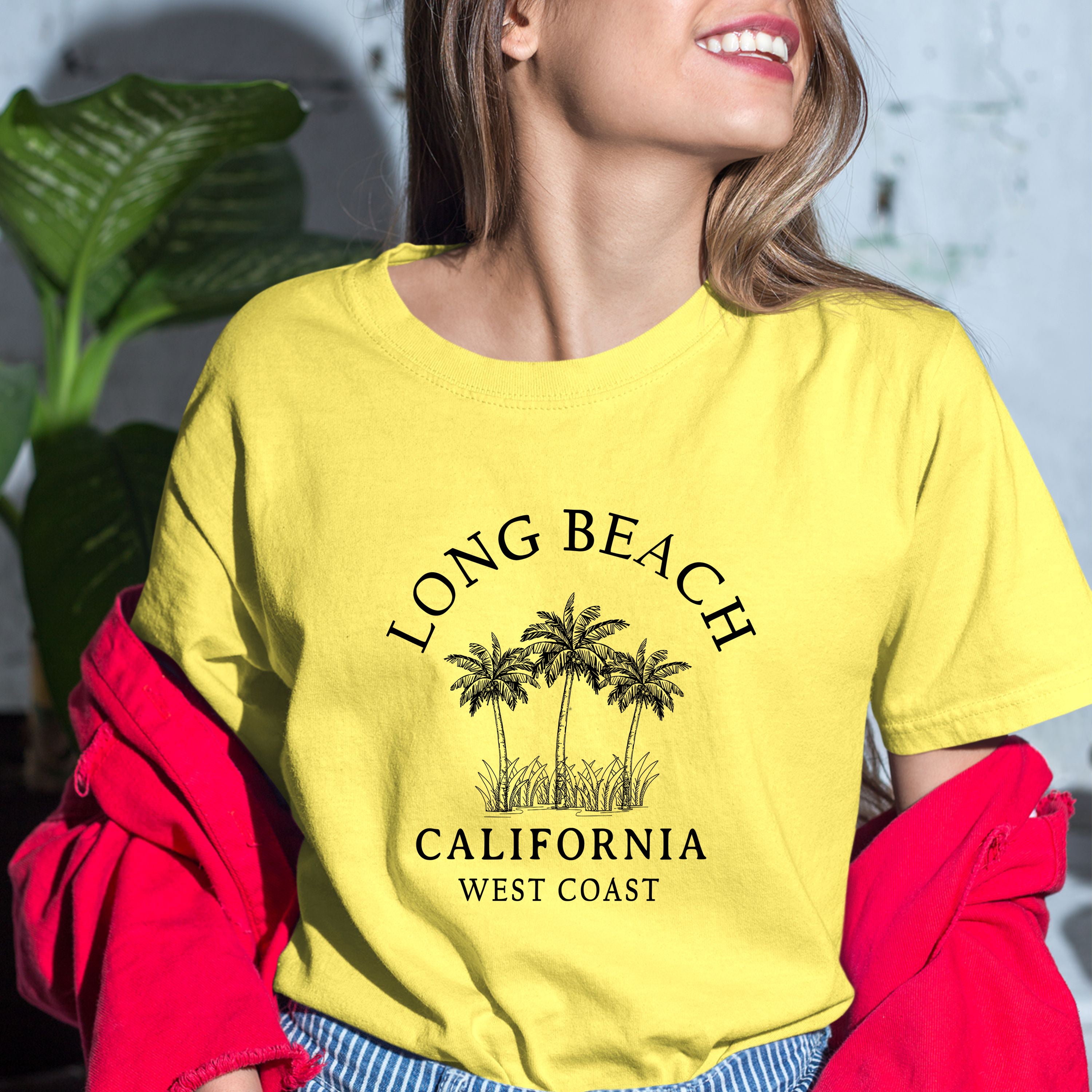 "LONG BEACH CALIFORNIA"- Bella Canvas T-Shirt