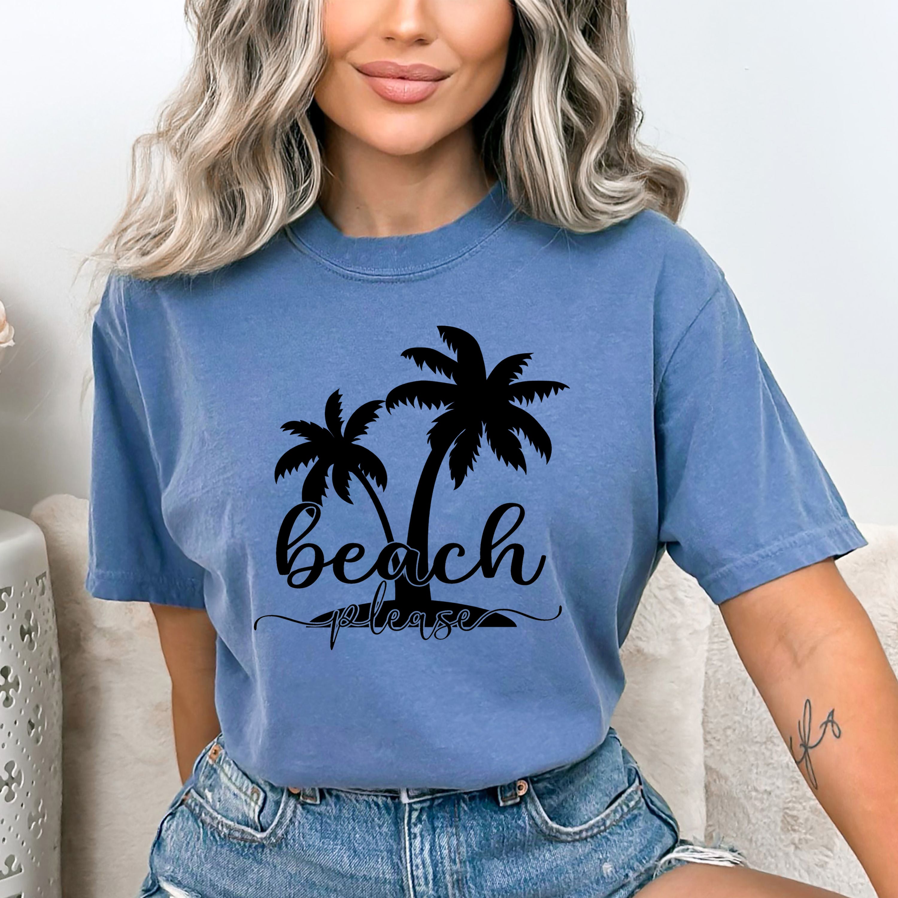 Beach Please - Bella Canvas