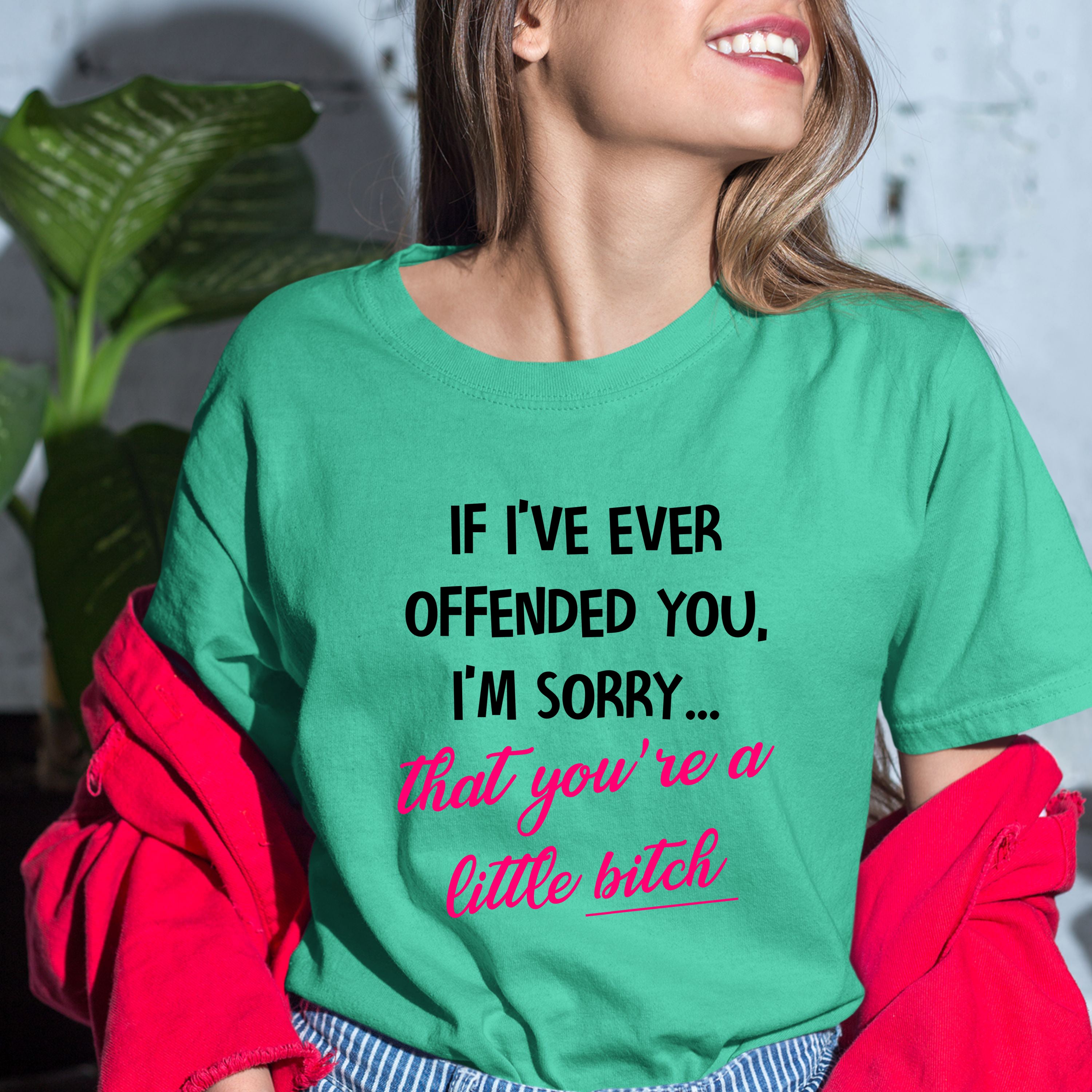 "IF I'VE EVER OFFENDED YOU"- Bella Canvas T-Shirt