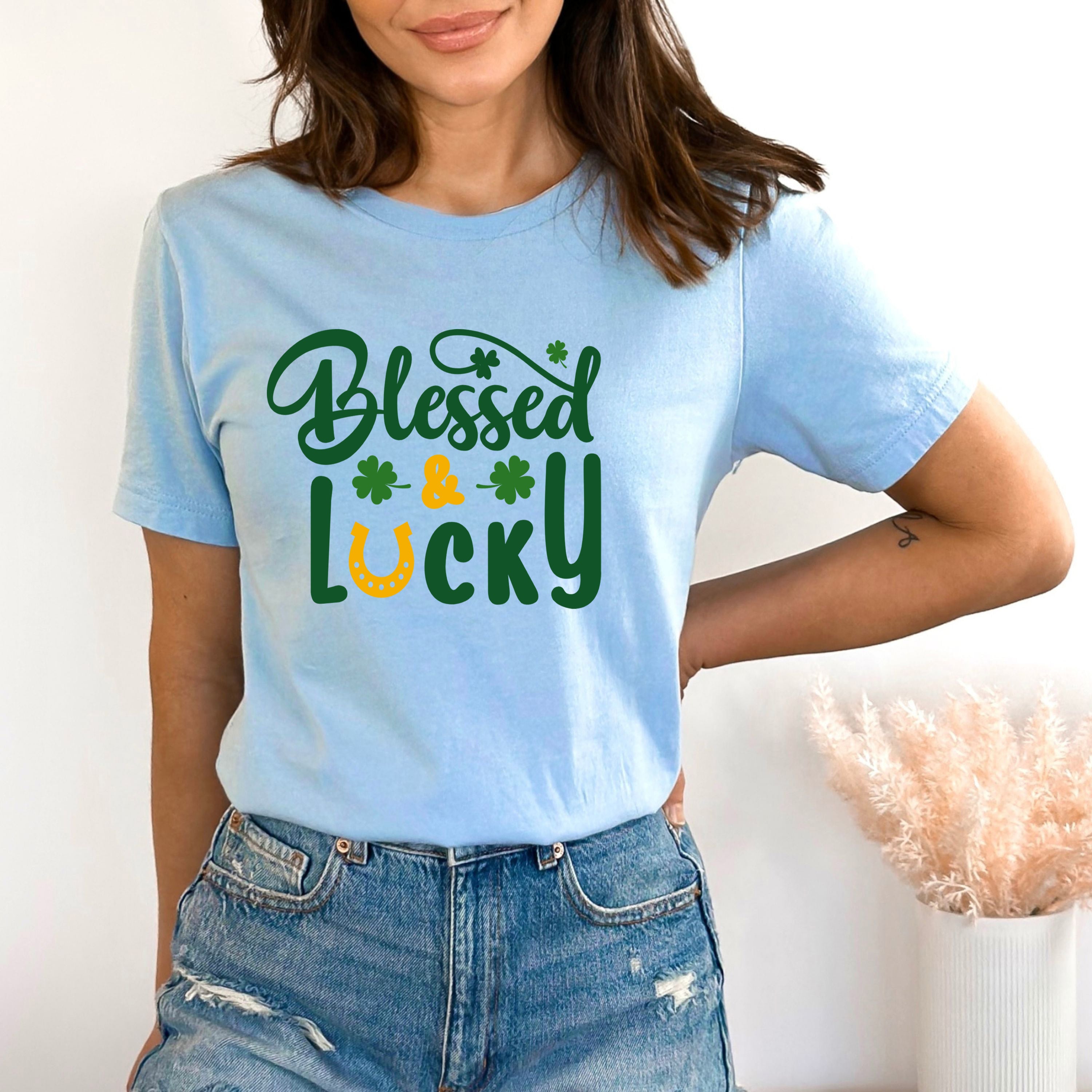 Blessed & Lucky - Bella canvas
