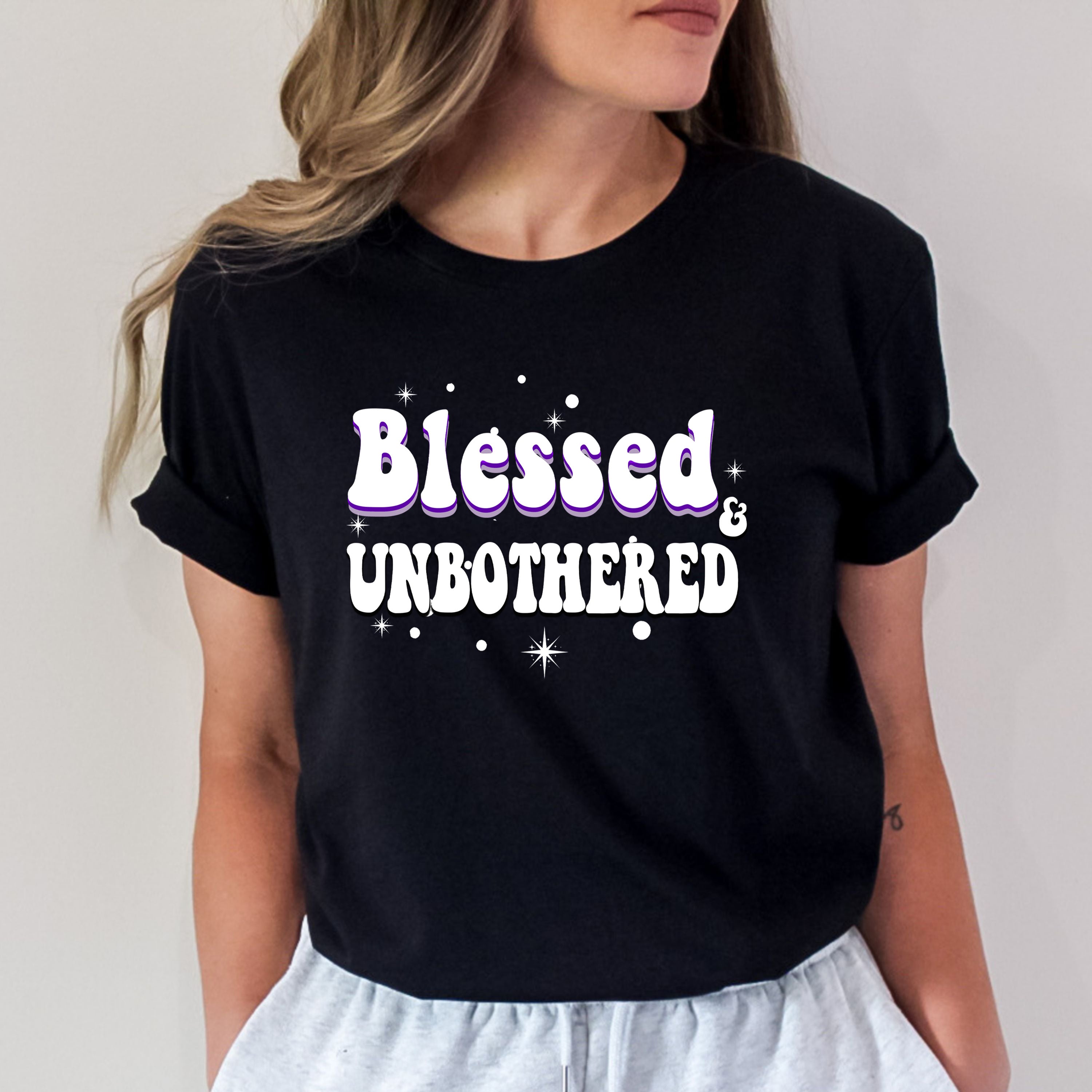 Blessed Unbothered - Bella canvas