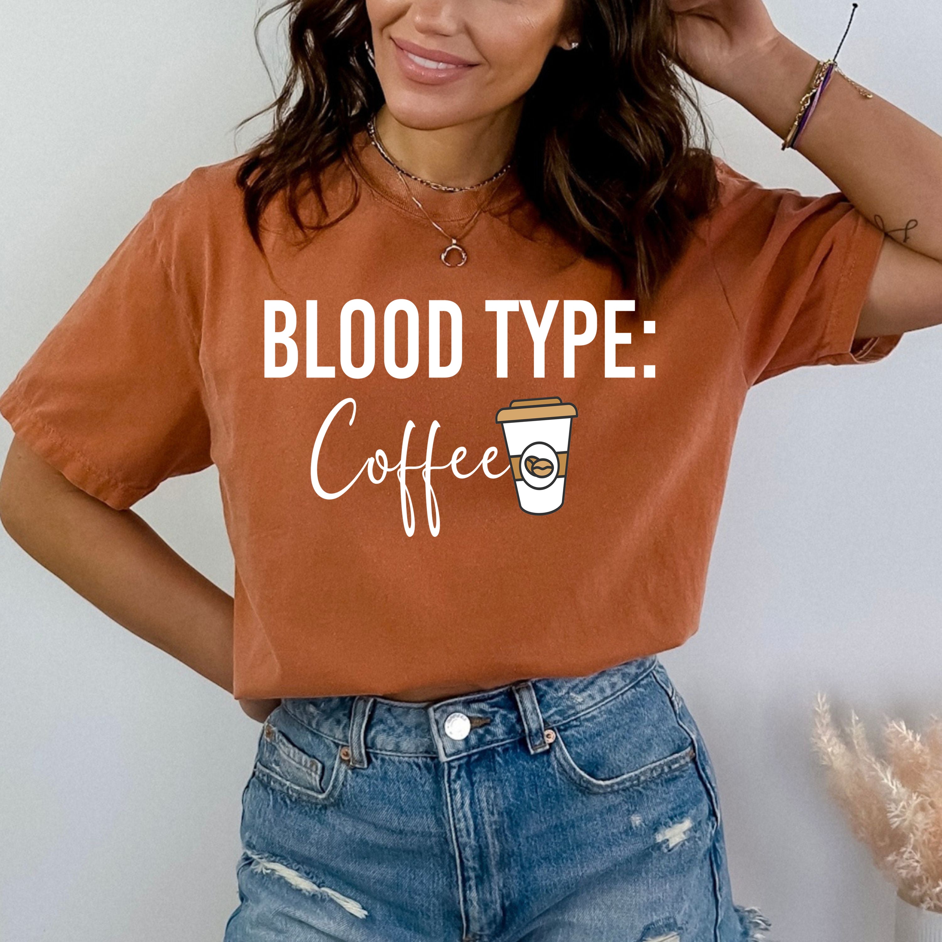 Blood Type: Coffee - Bella Canvas