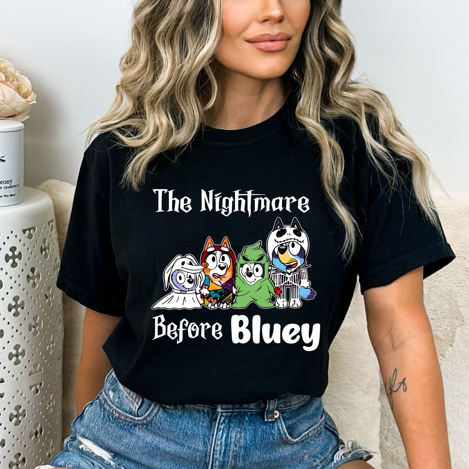 The Nightmare Before Bluey- Bella Canvas – NewYork Shirt Company