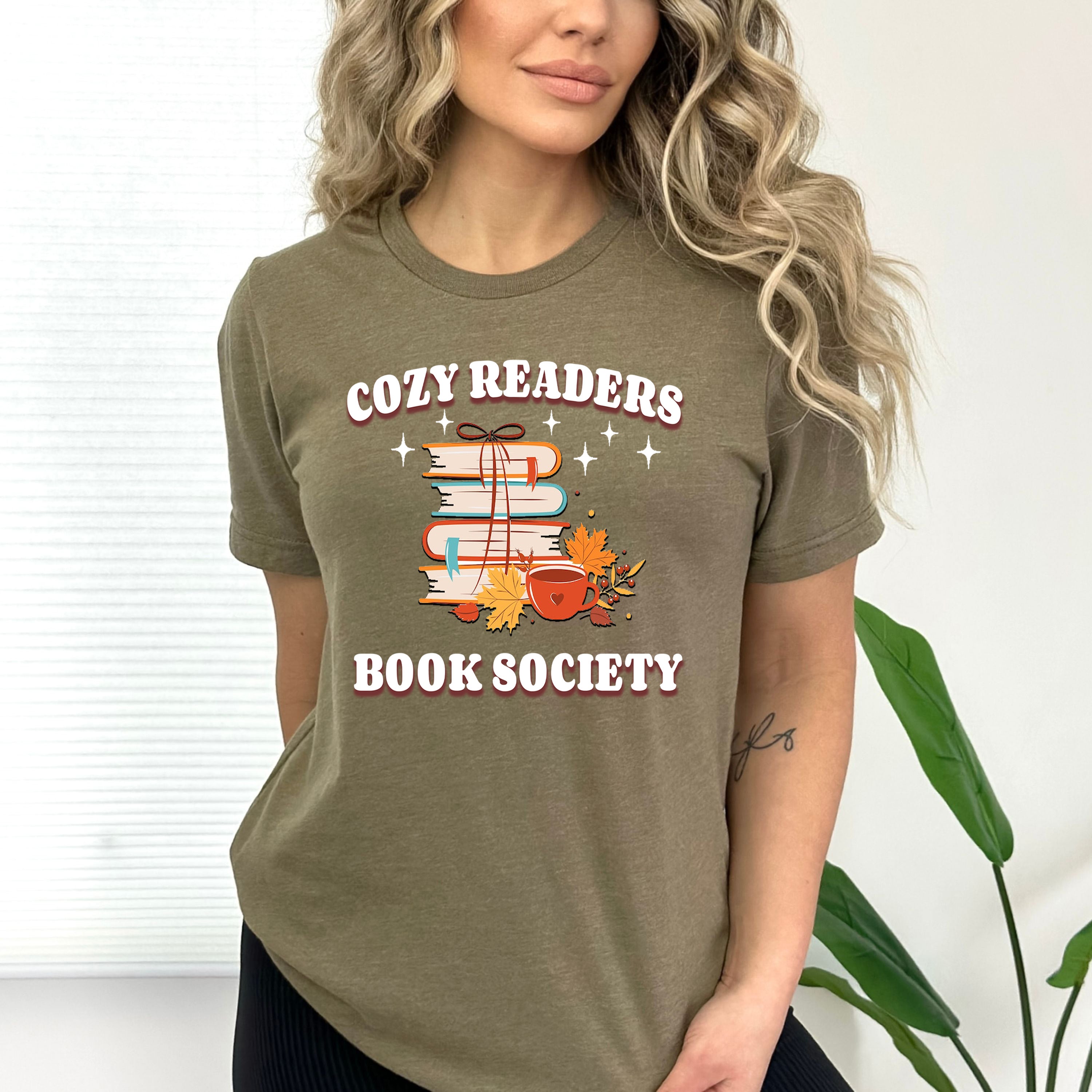 Cozy Season Book Society - Bella canvas