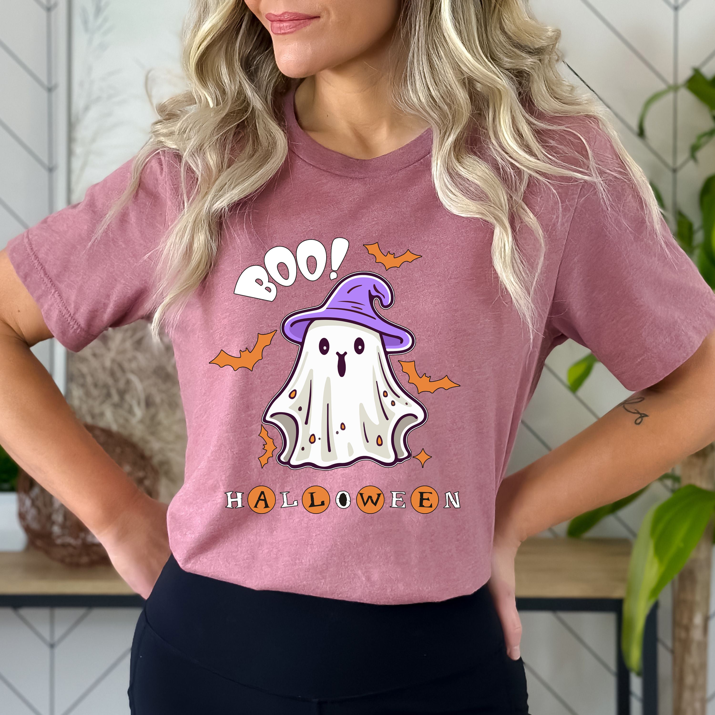 Boo Halloween - Bella canvas