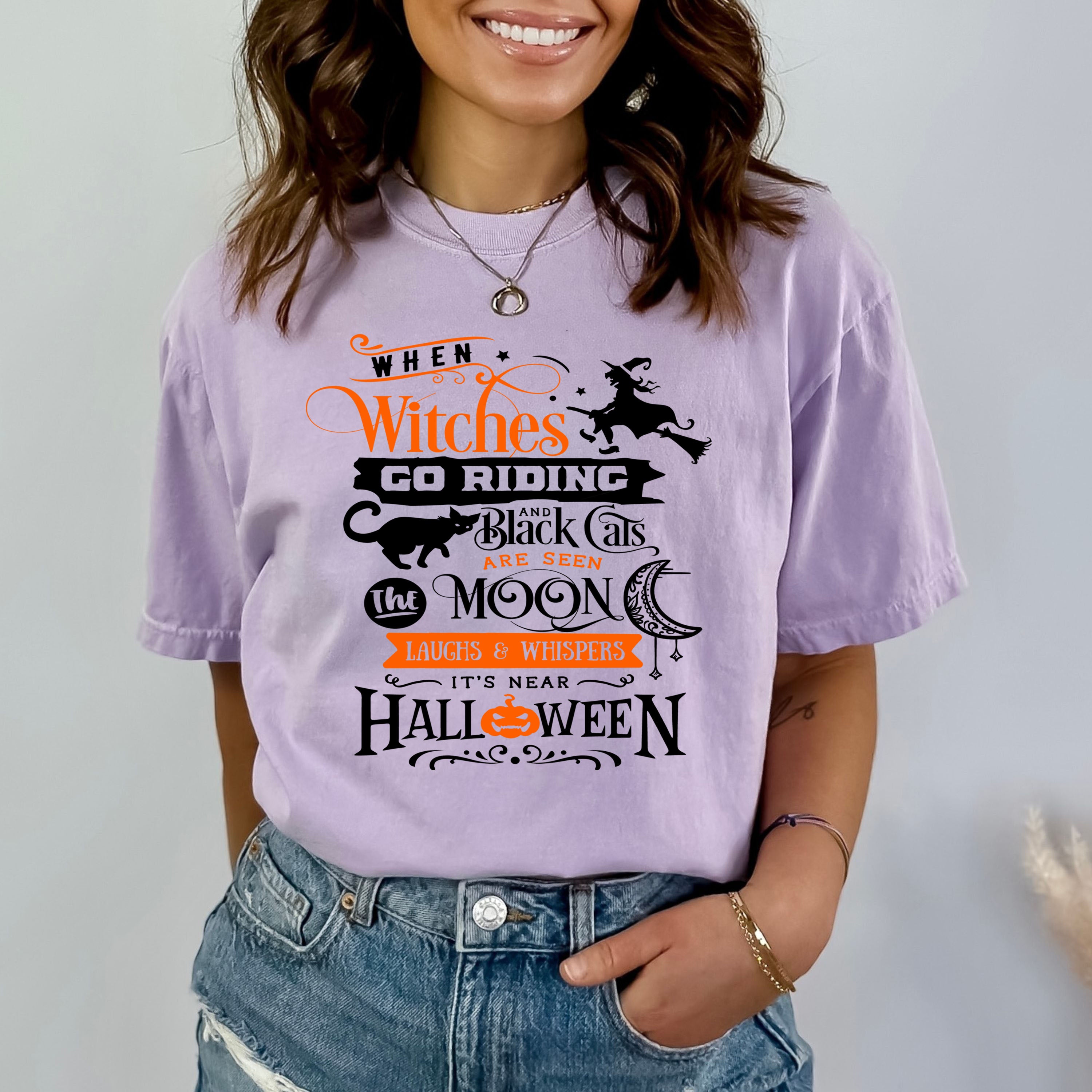 It's Near Halloween - Bella canvas