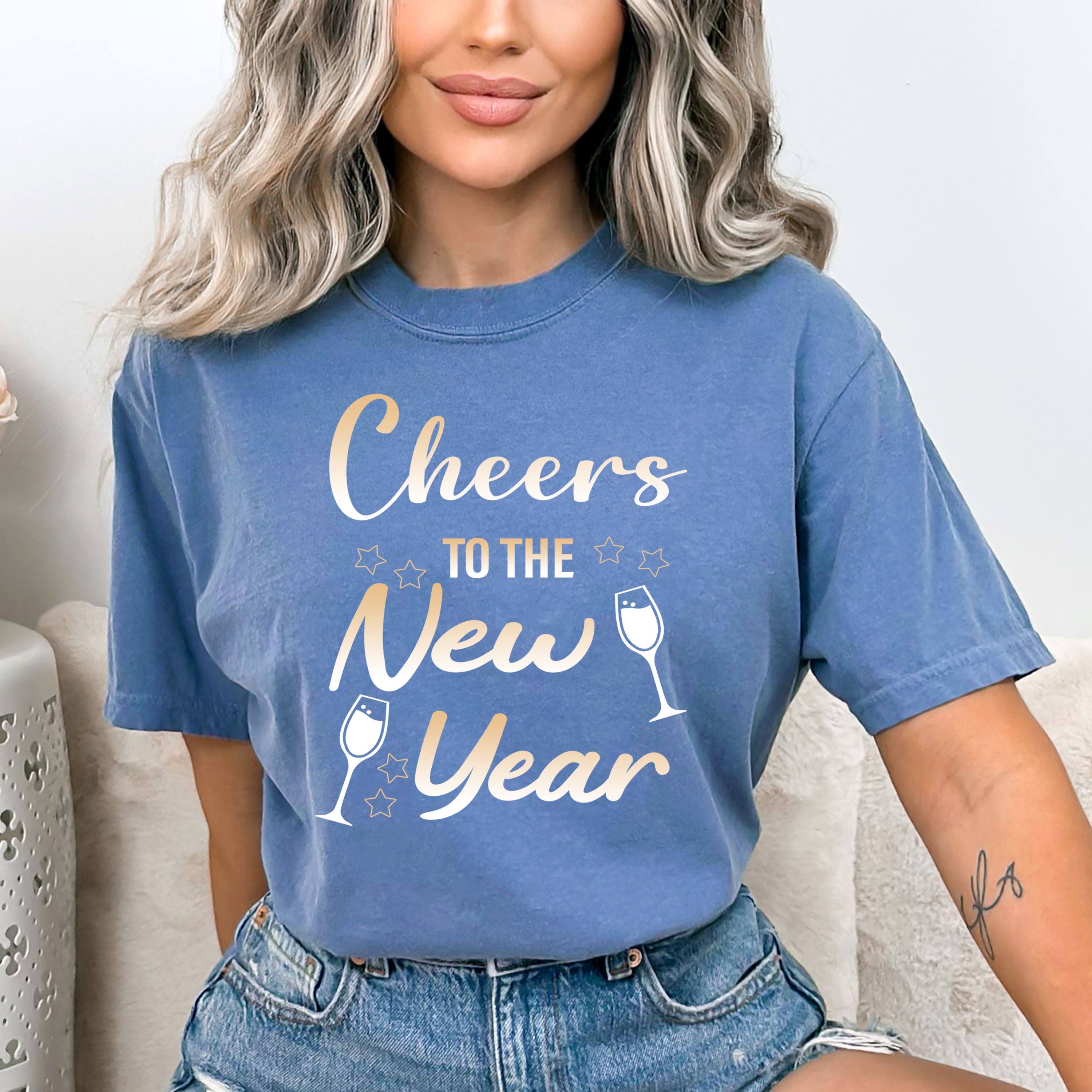 Cheers To The New Years - Bella canvas