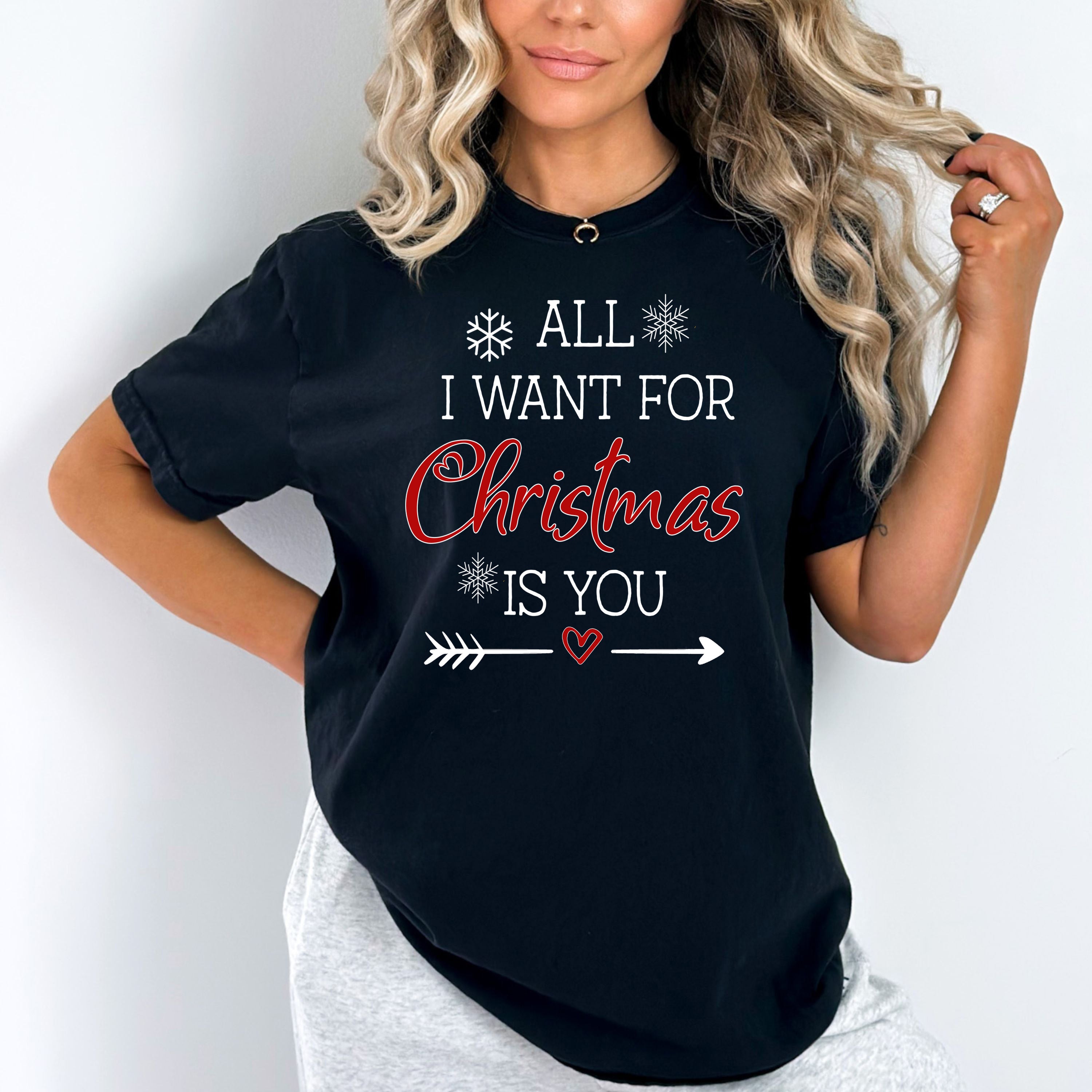 All I want For Christmas Is You - Bella canvas