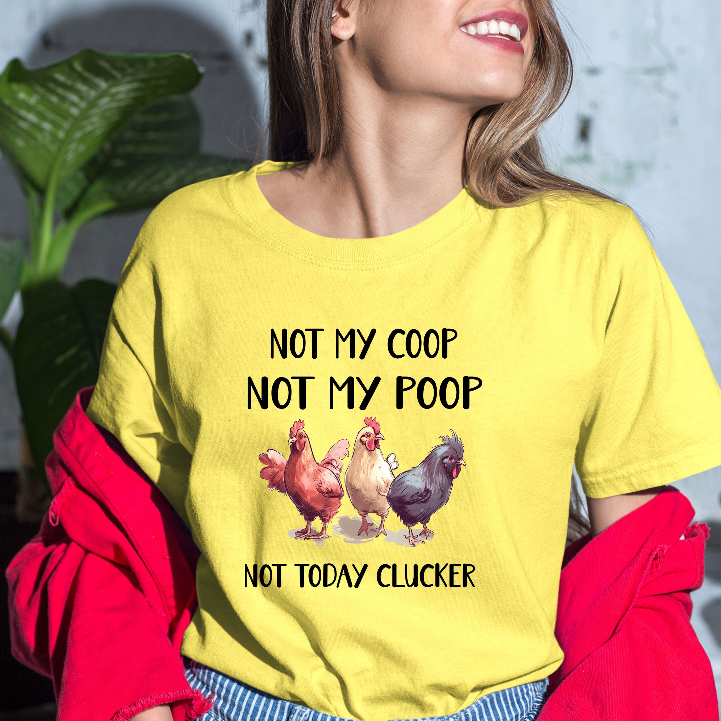 Not My Poop Not My Coop - Bella canvas