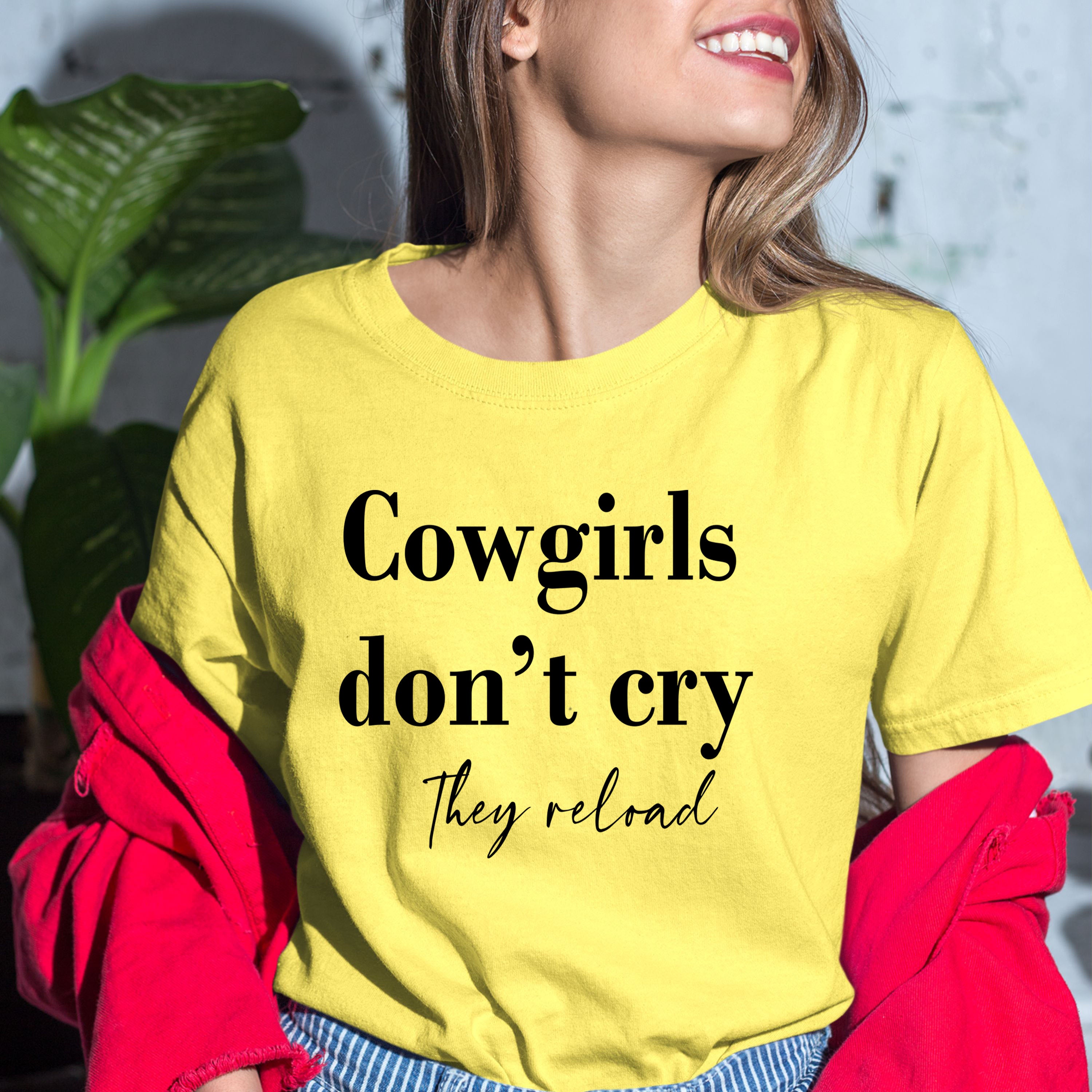 Cowgirls Don't Cry - Bella canvas