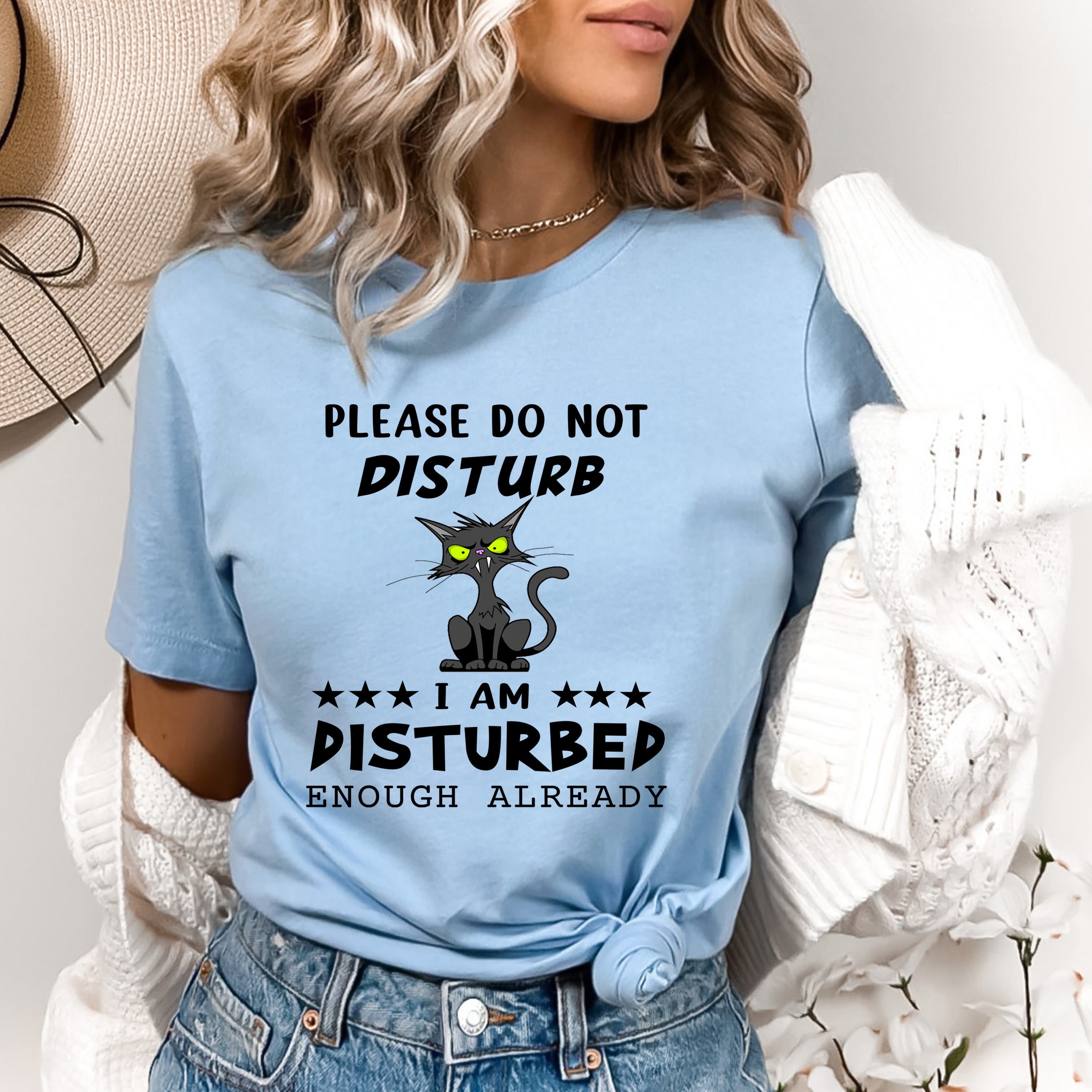 Please Don't Disturb - Bella canvas