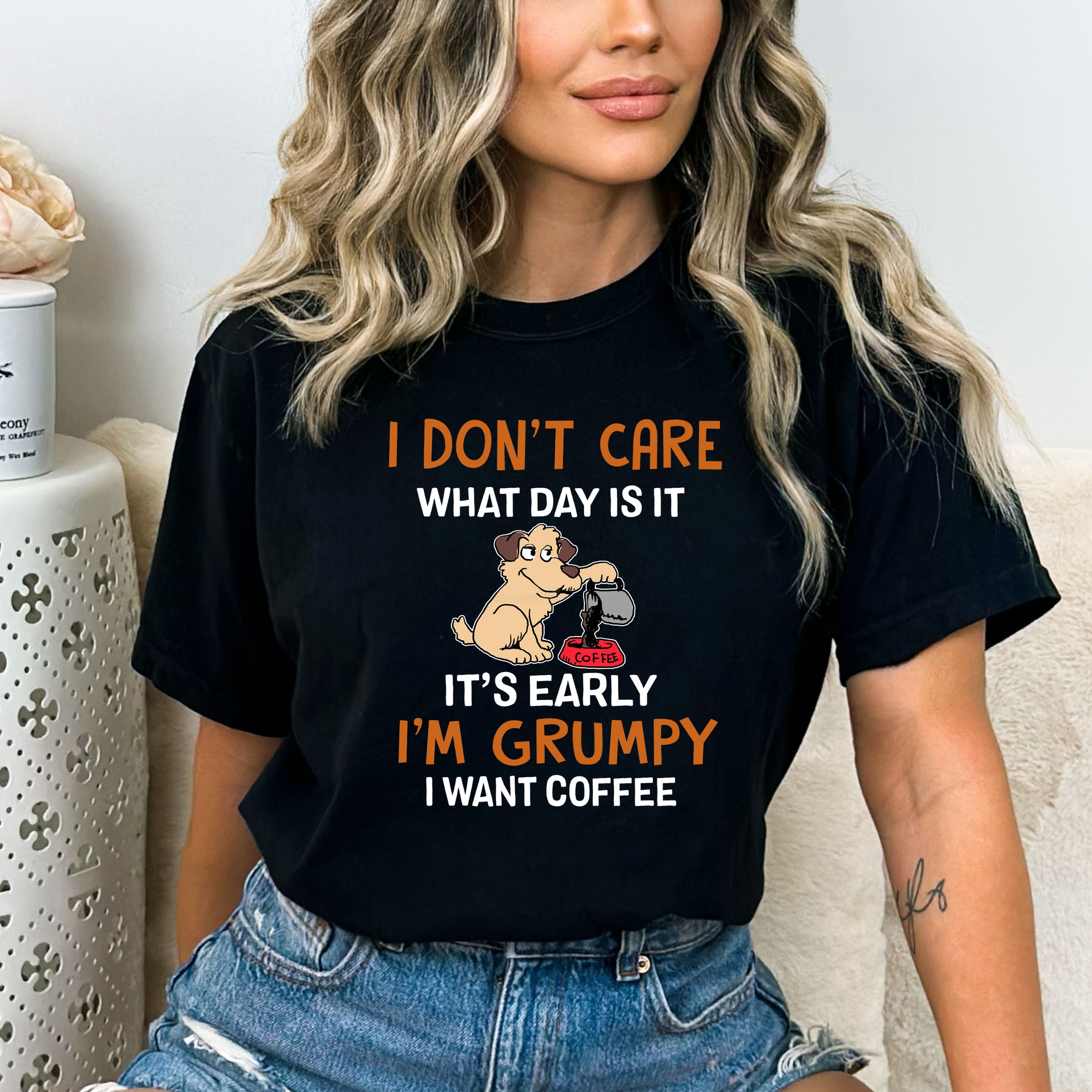 I Don't Care What Day Is It - Bella canvas