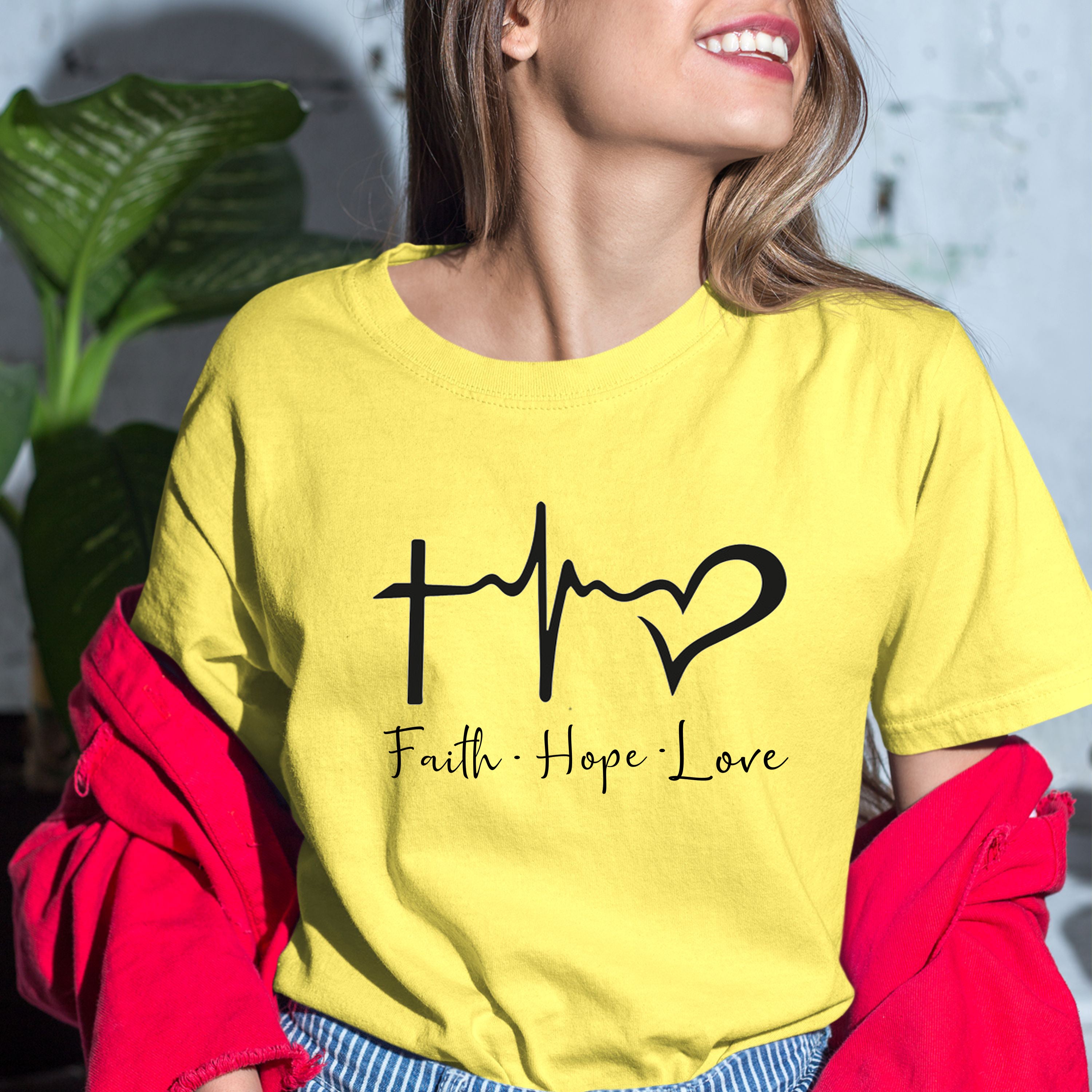 ''Faith Hope Love"-Bella Canvas T-Shirt