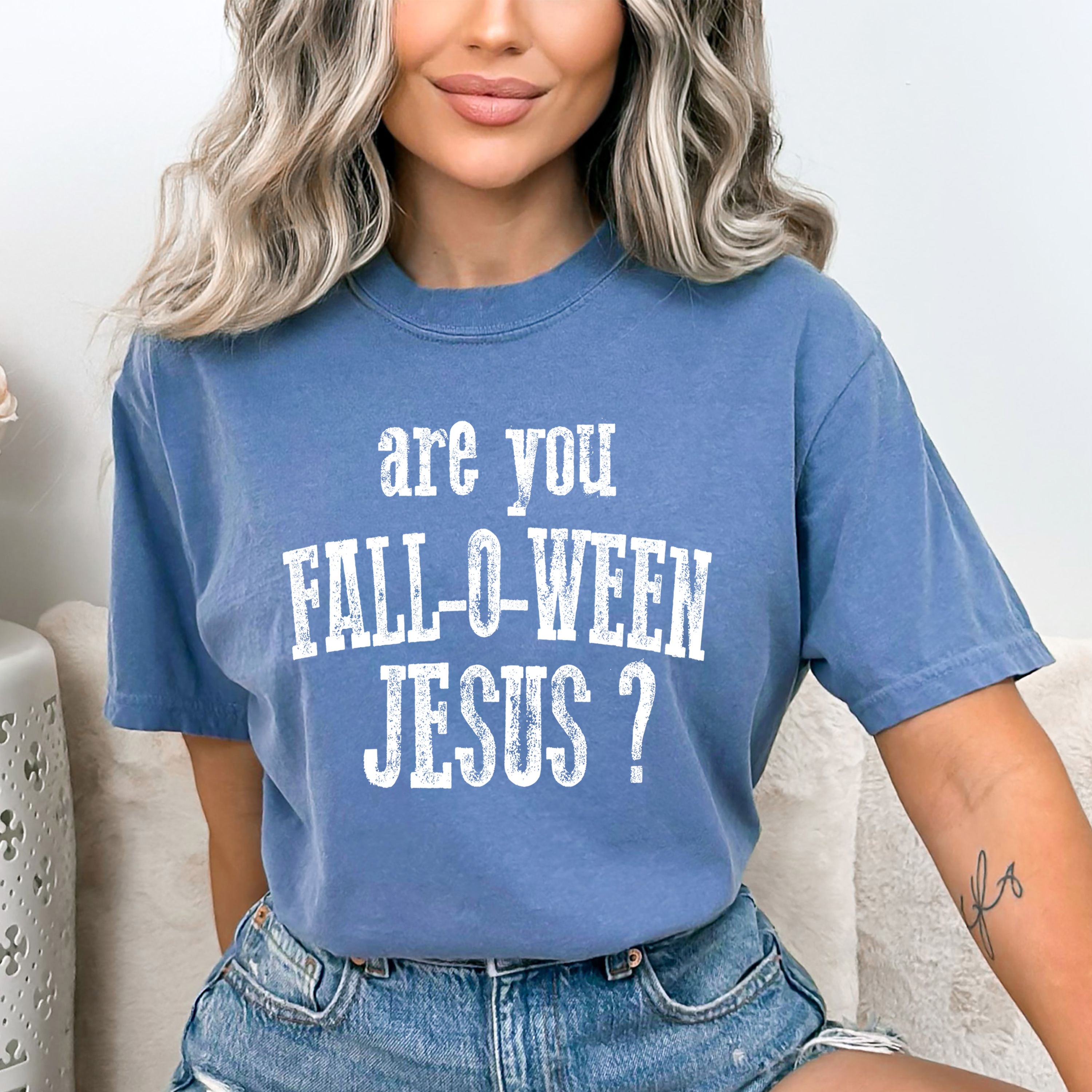Are you Fall-o-ween Jesus - Bella Canvas