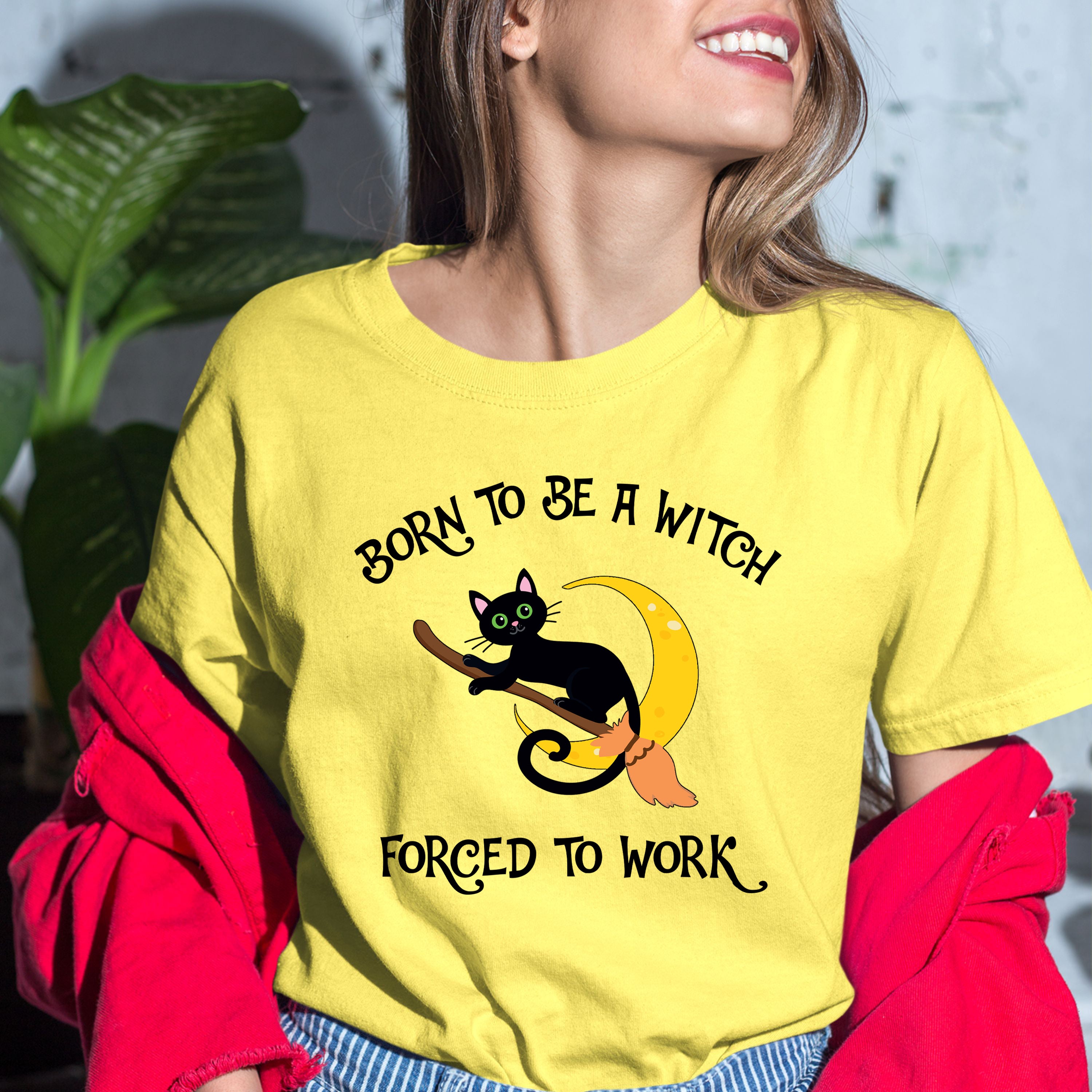 "Born To Be A Witch" - Bella Canvas T-Shirt