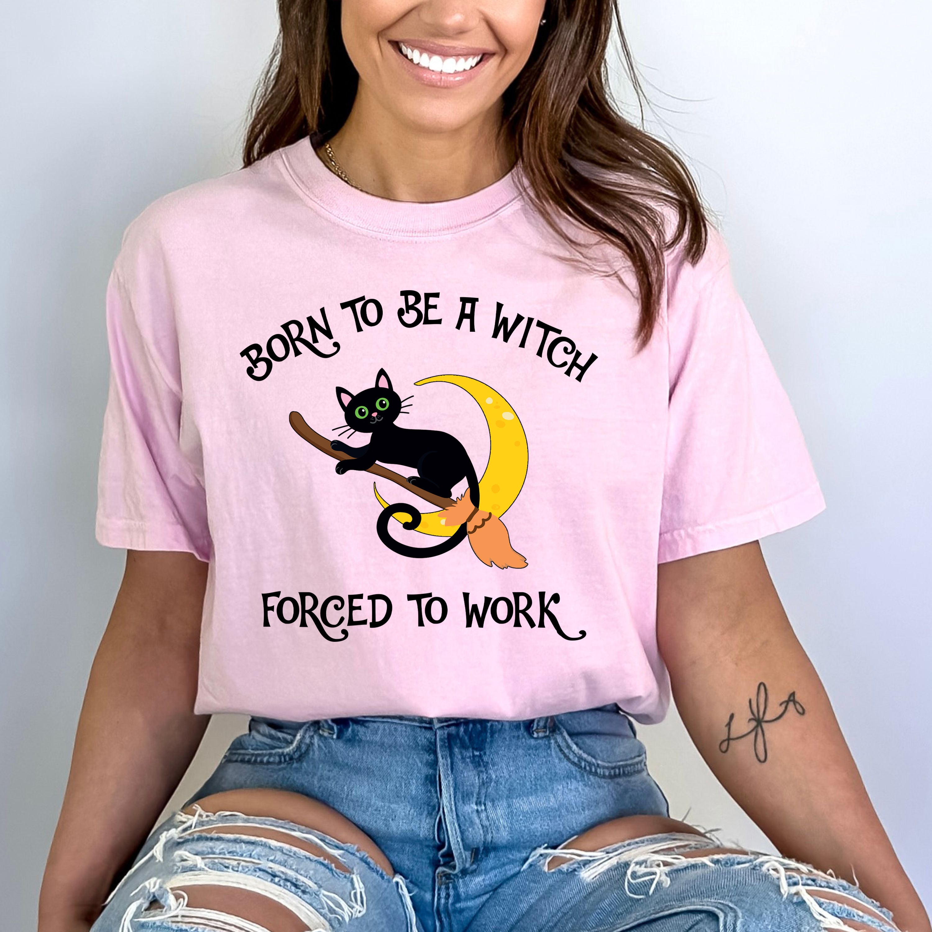 "Born To Be A Witch" - Bella Canvas T-Shirt