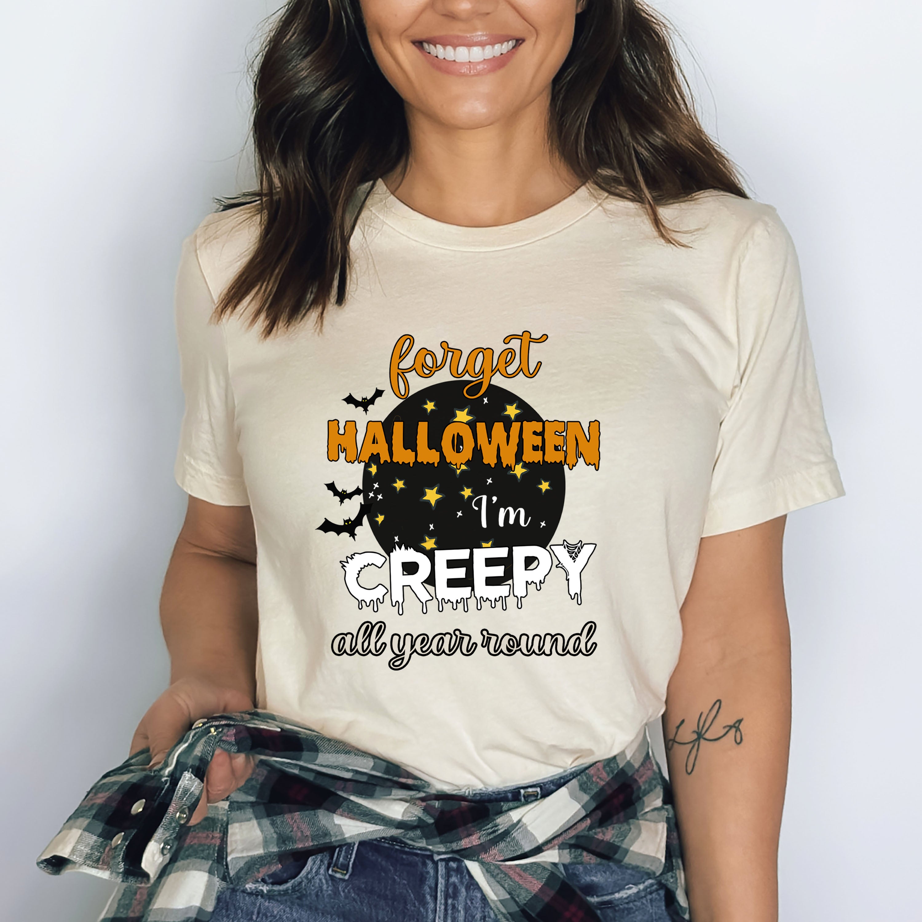 I'm Creepy All Year Round - Bella canvas