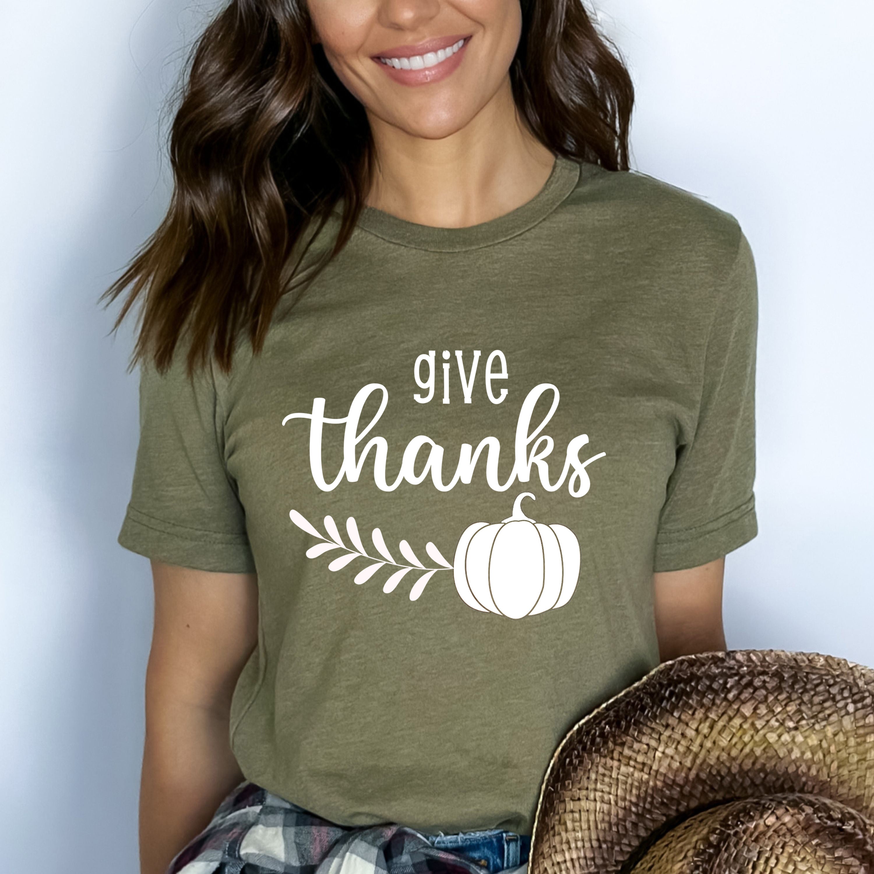 Give Thanks - Bella canvas