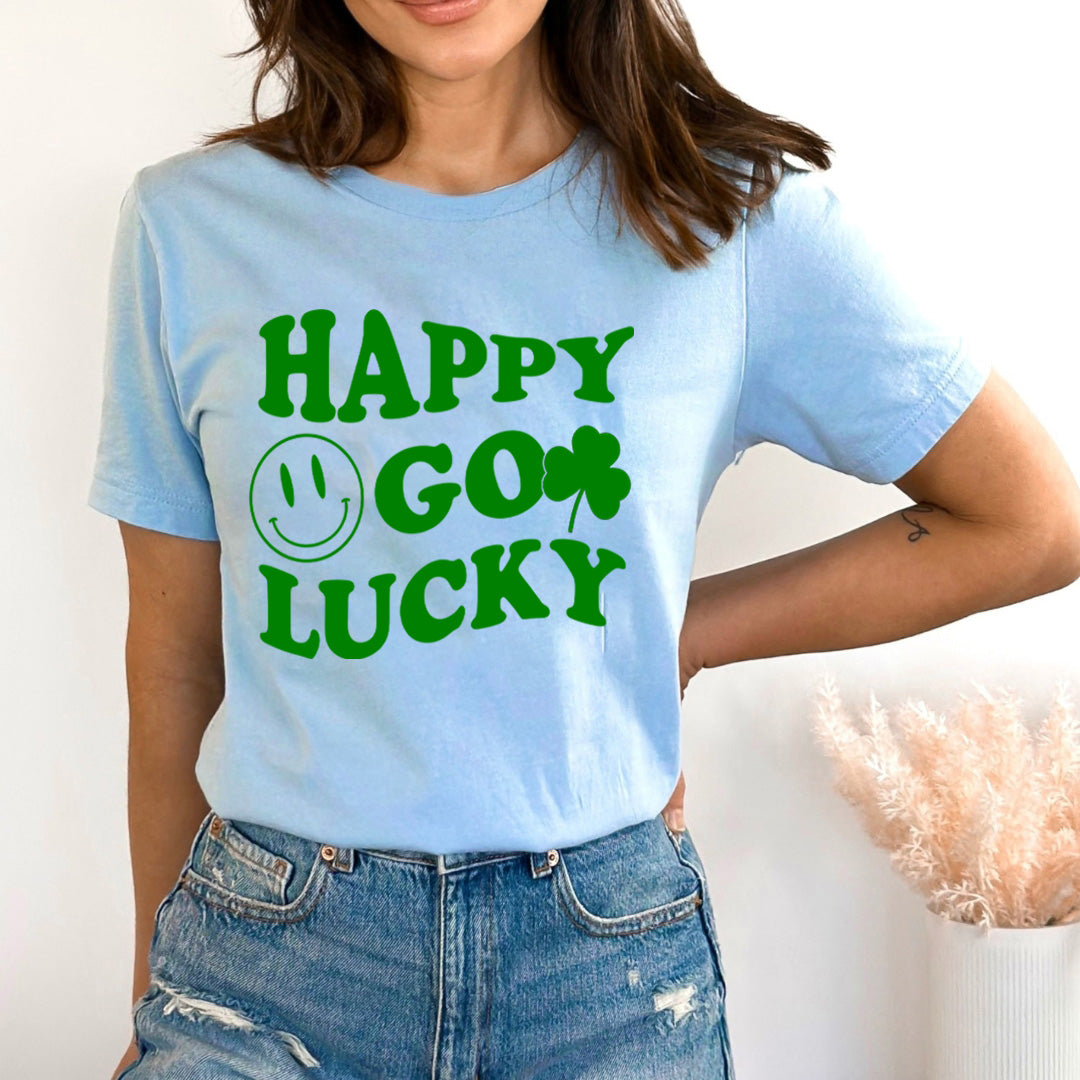 Happy Go Lucky - Bella canvas